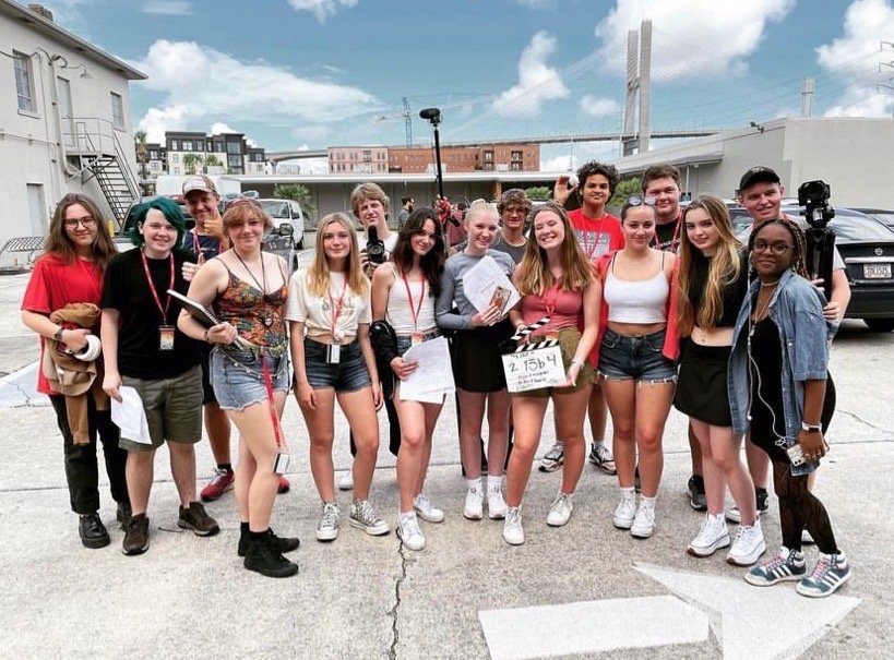 Shooting a short film at a SCAD Summer camp.