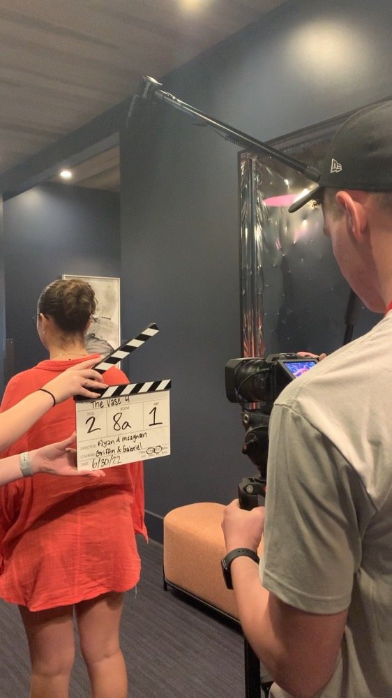 Shooting a short film at a SCAD Summer camp.