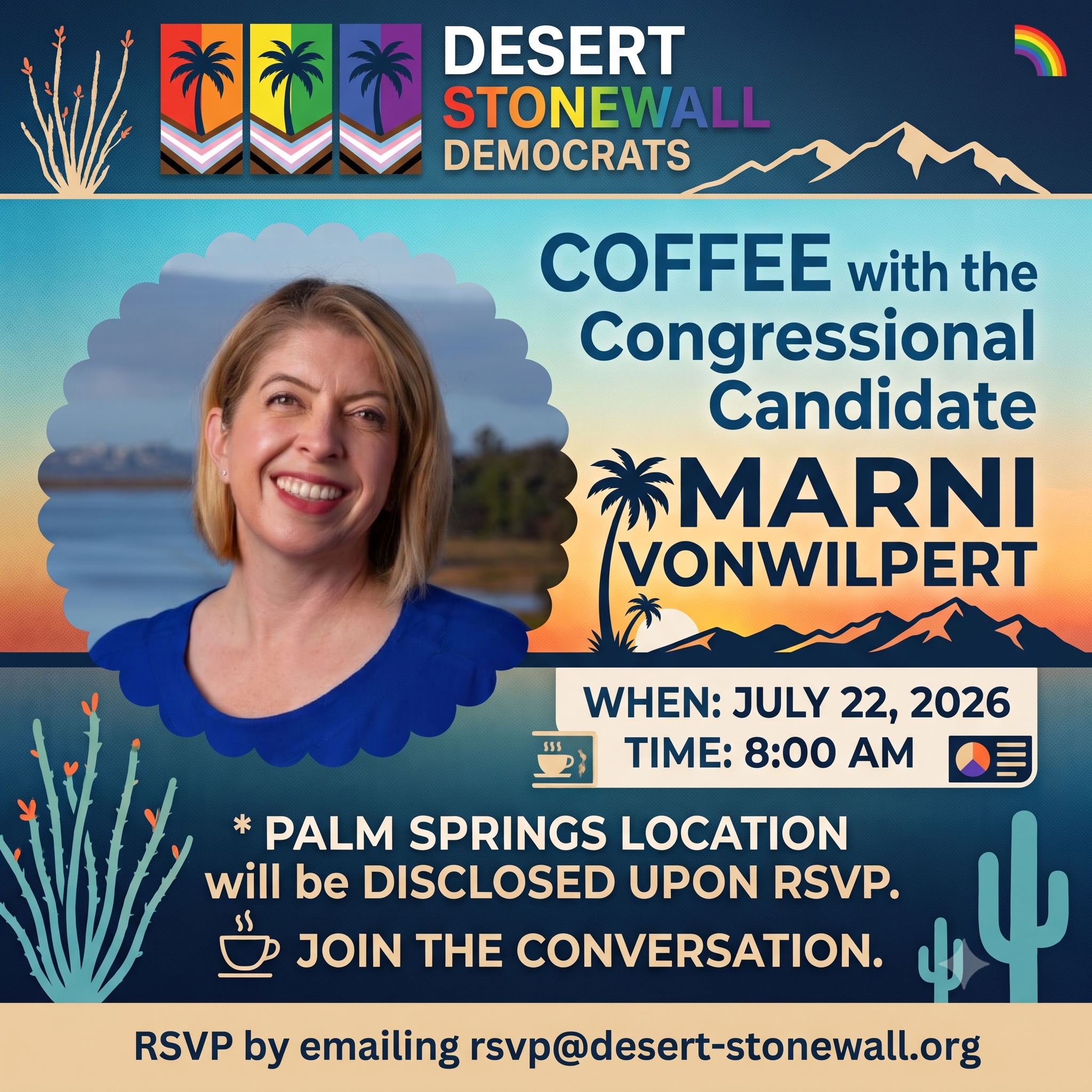Coffee with our Congressional Candidate