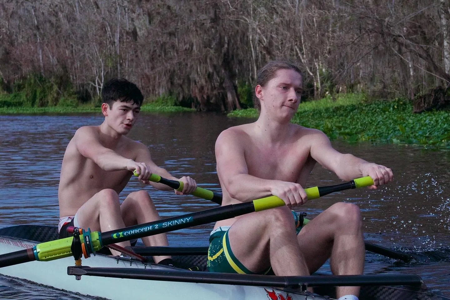 The Red Foxes have been training hard down in The Sunshine State for our winter training trip! Photos curtesy of @film_is_expensive 

#rowing #hudsonriver #marist #goredfoxes #maristathletics