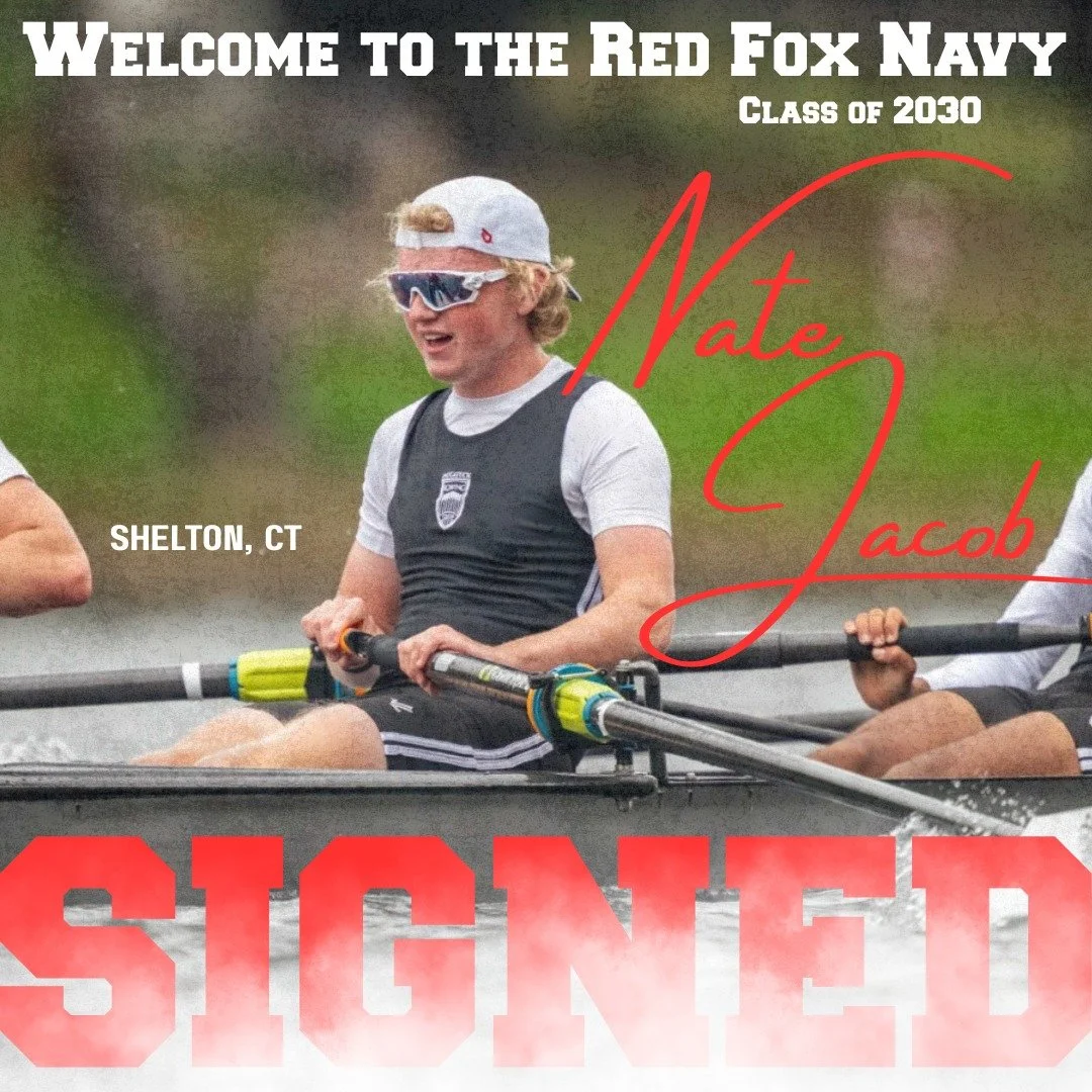 Please Welcome to the Red Fox Navy Class of 2030 @njacob14 from @ndprep and @saugatuckrowingclub / @srcgentlemen 

#GoRedfoxes #RedFoxNavy #Golancers #YEAHSRC