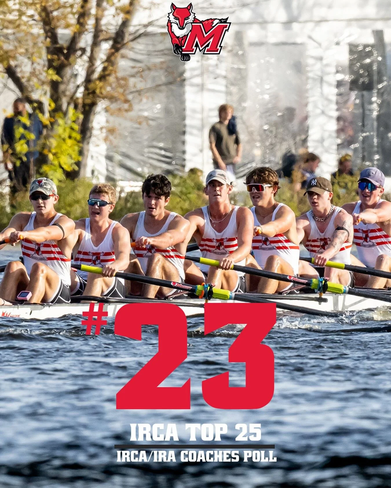 #23 and on the up. 🦊

#marist #rowing #irca #redfoxes