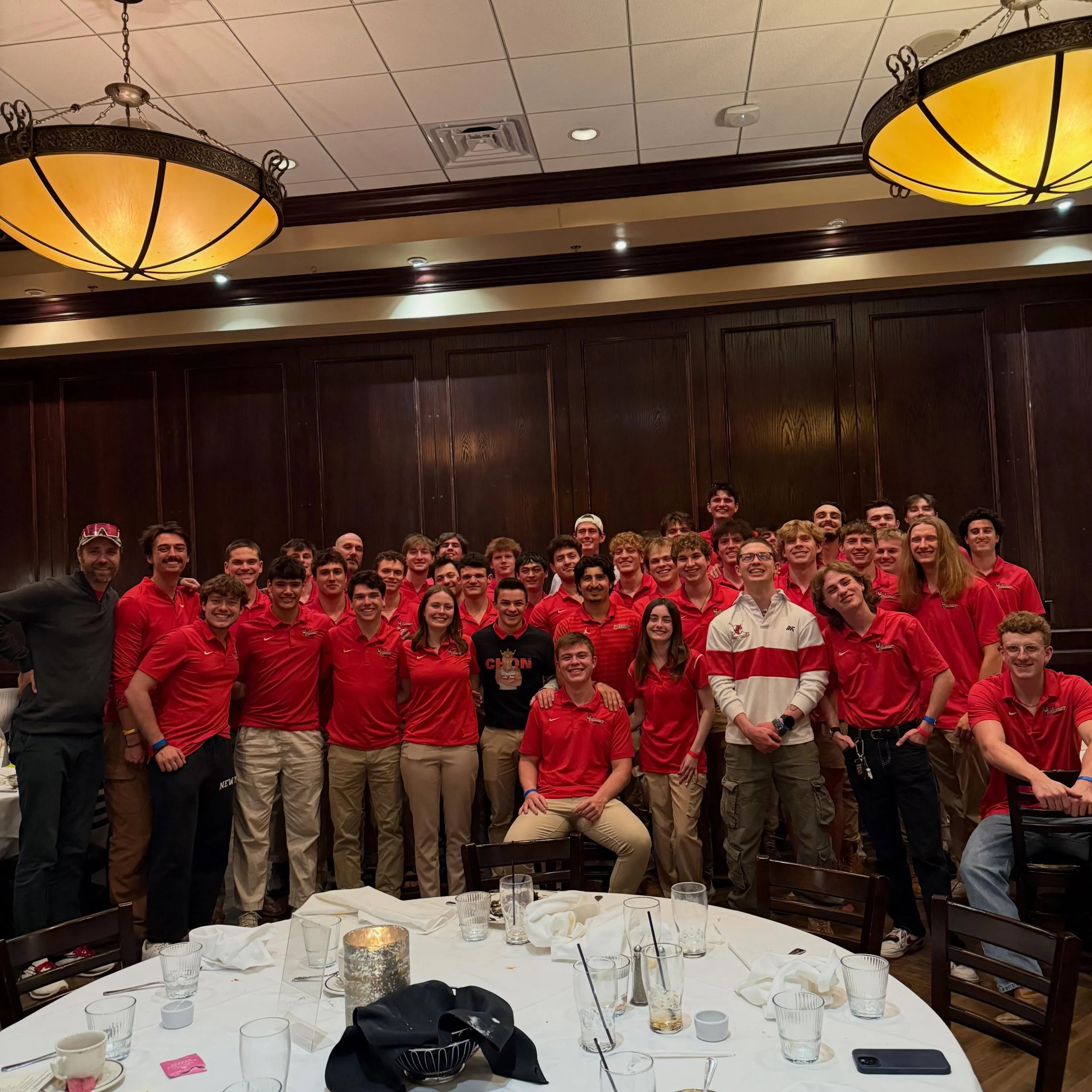 We had a wonderful evening at Maggianos in Cherry Hill where we got to celebrate senior Connor Tandy's Birthday! We're ready for the Dad Vails tomorrow!