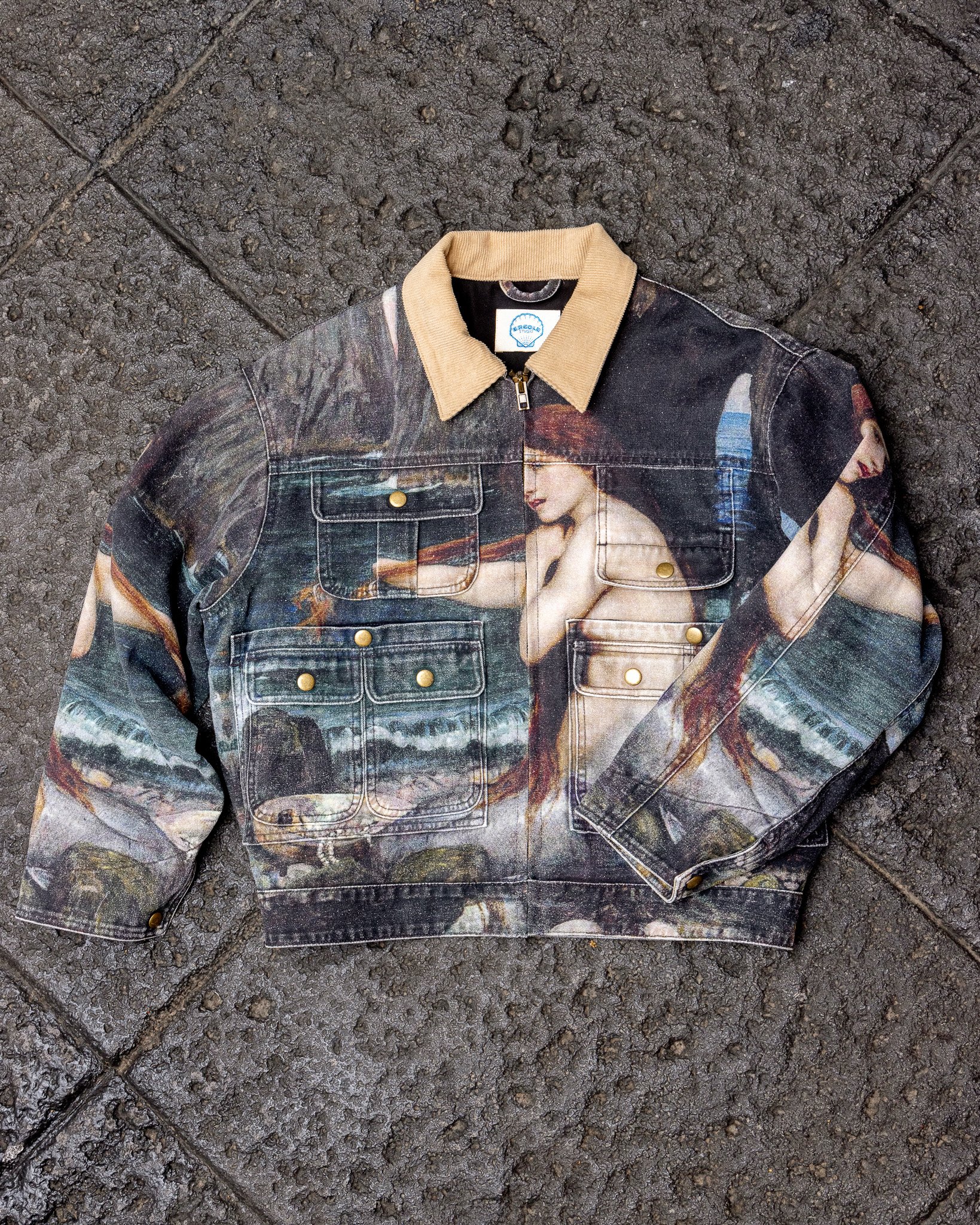 MERMAID CANVAS JACKET