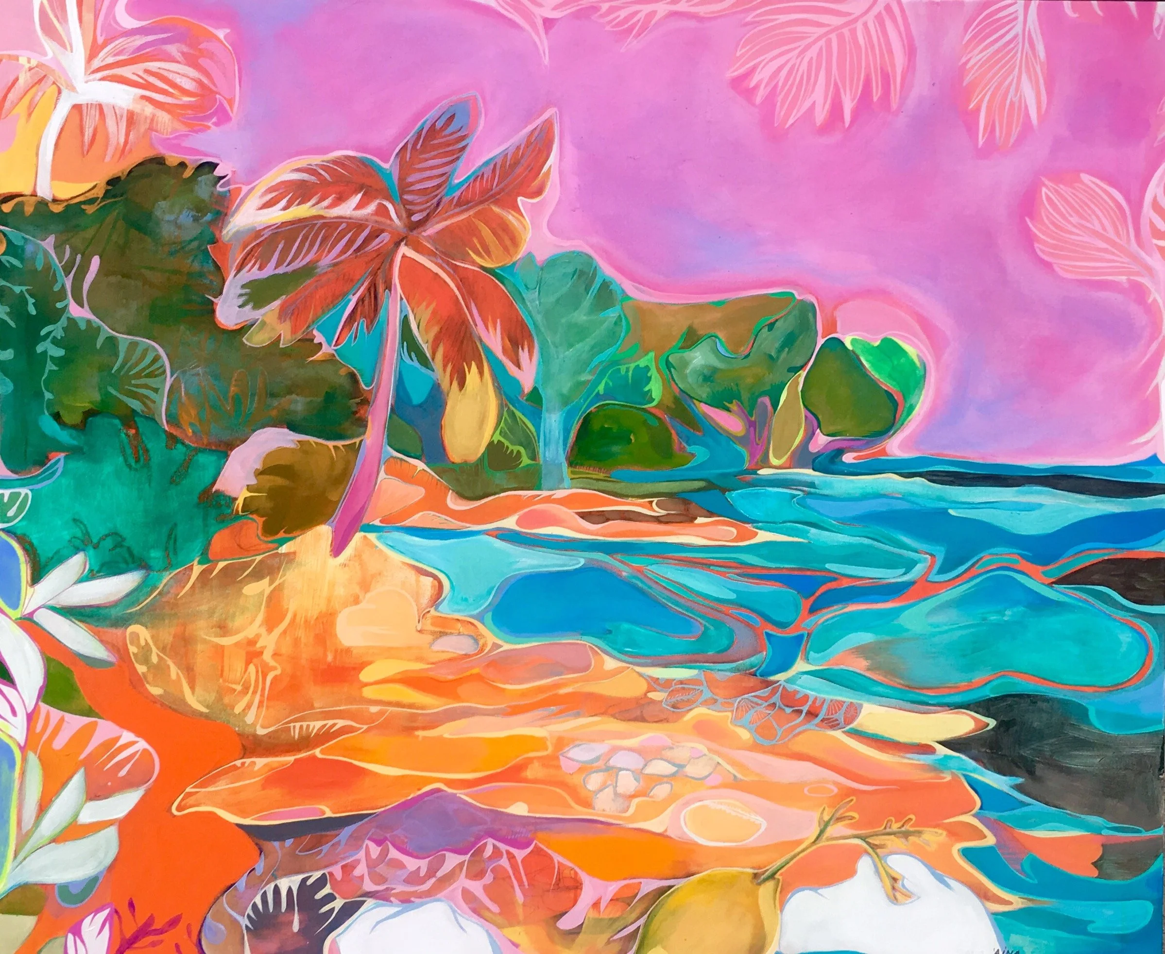 Sensual Sea   30 x 36   (sold)