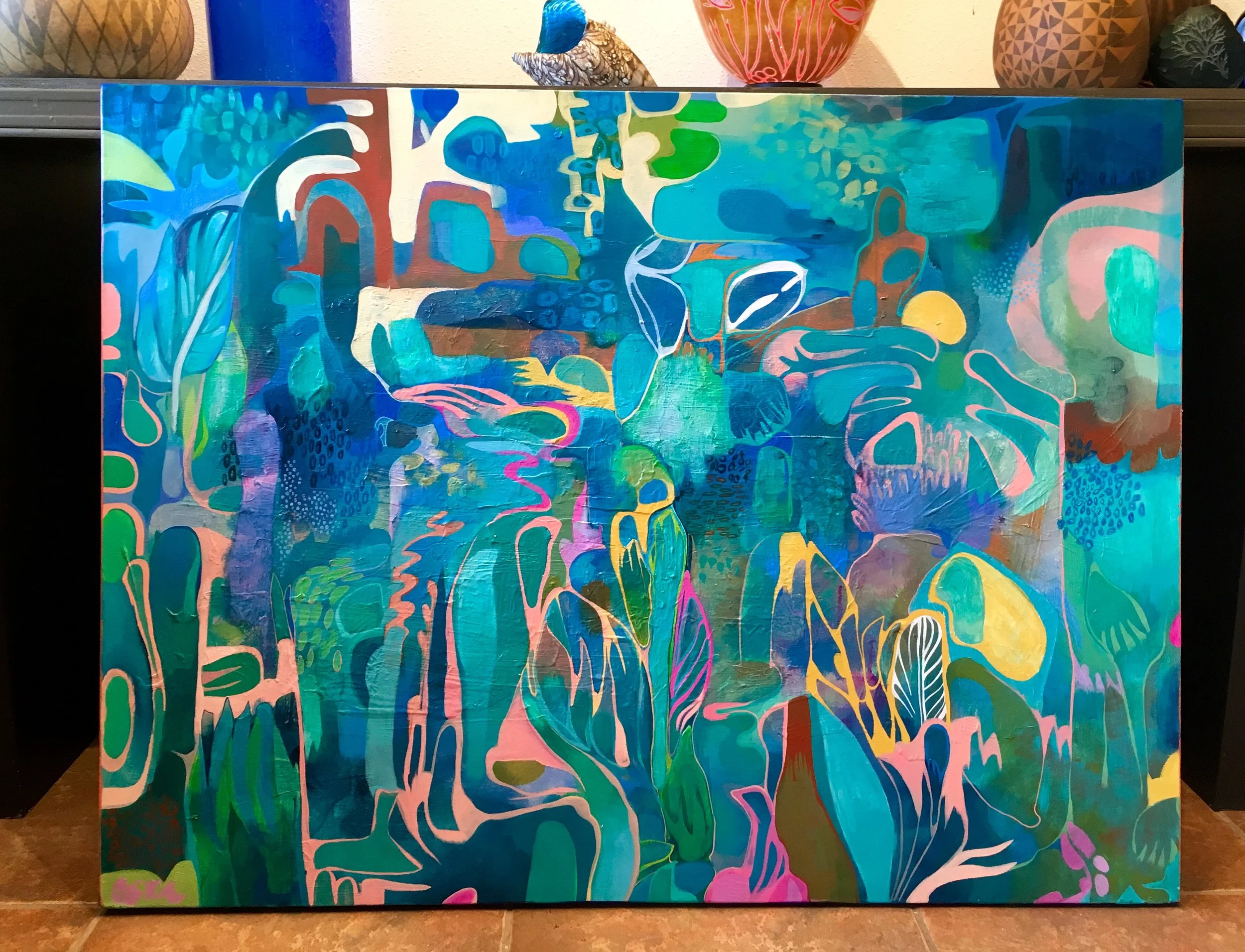 In the Realm of Water   36 x 48 sold