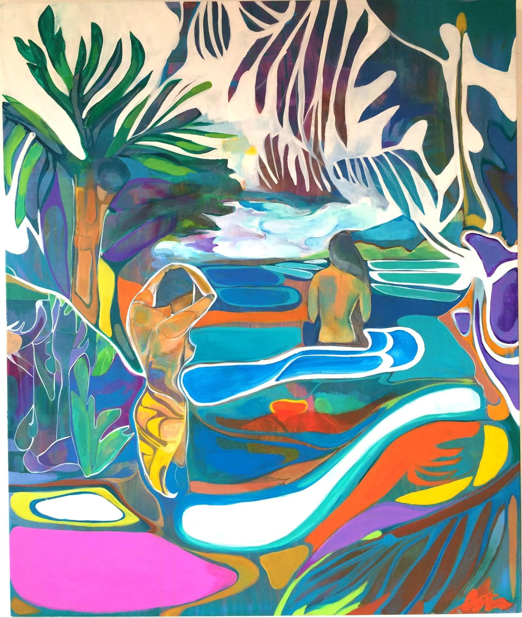 Waiola   30 x 36  (sold)