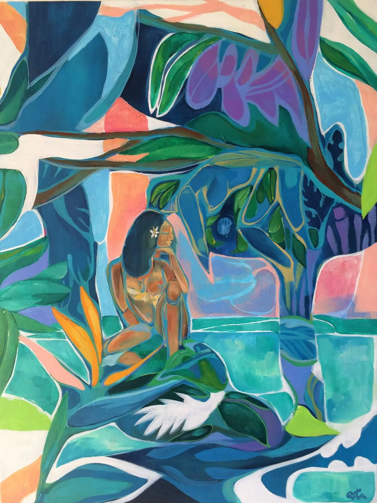 Haumea  24 x 18  (sold)