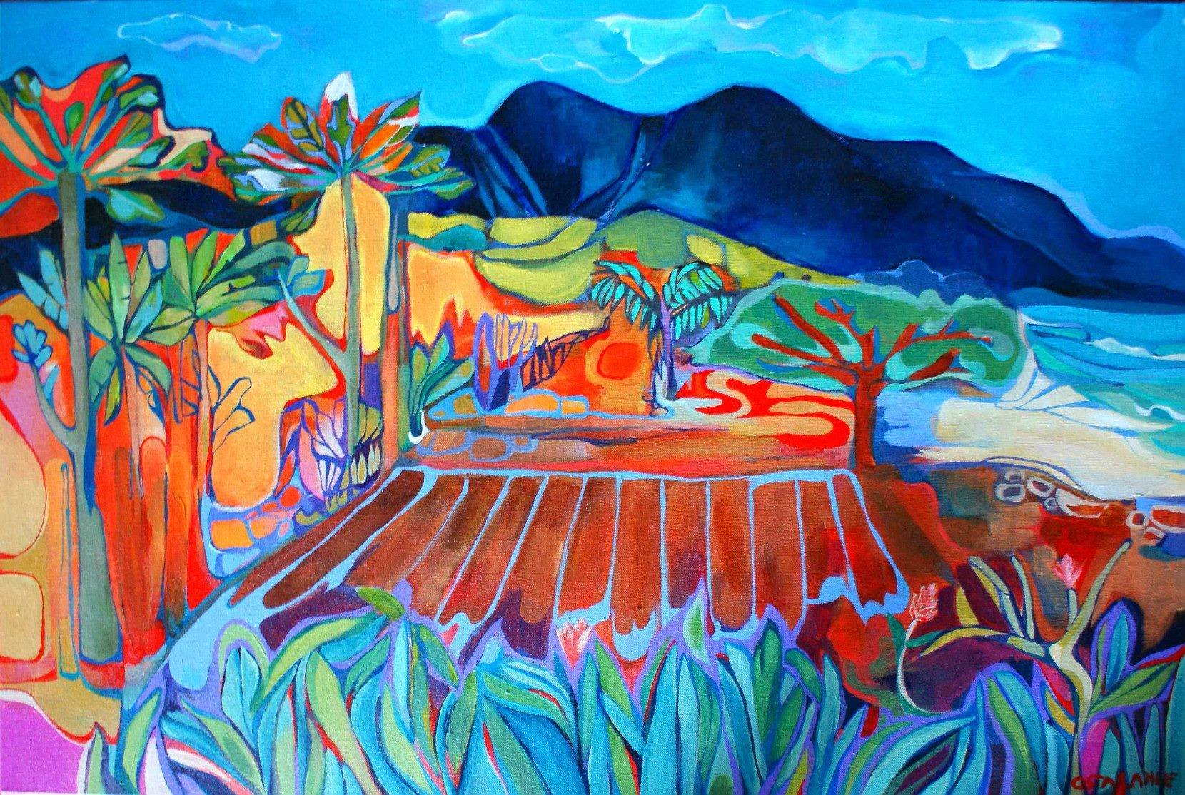 Waialua and Ka'ala Mountains / not available