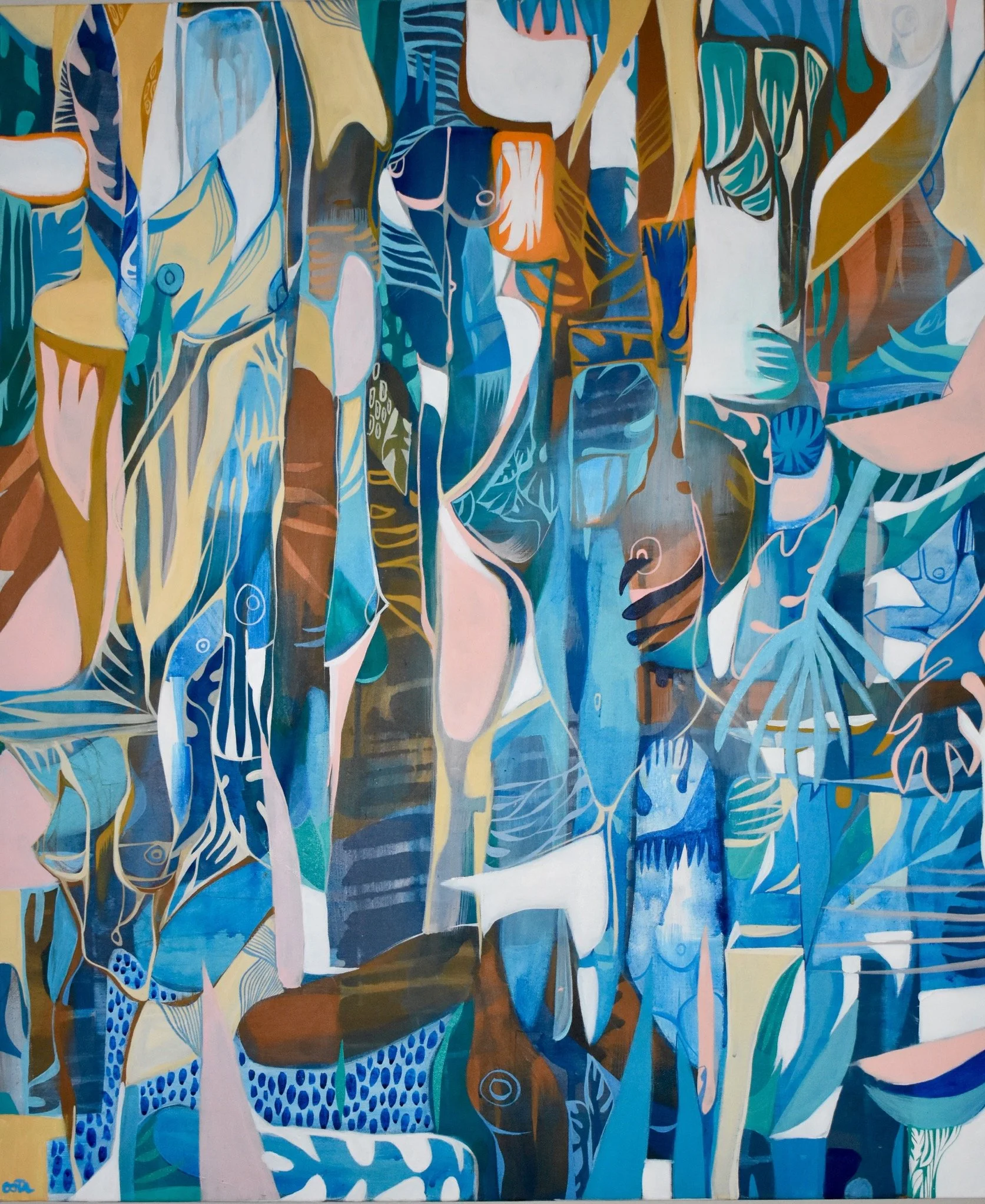 AGUA WAI   36 x 30 (sold)