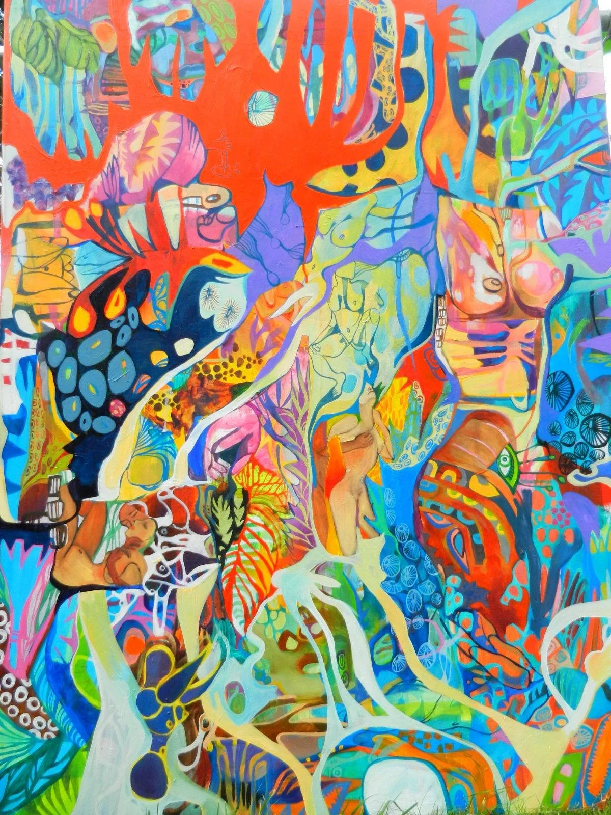 SAMBA   36 x 48   (sold)