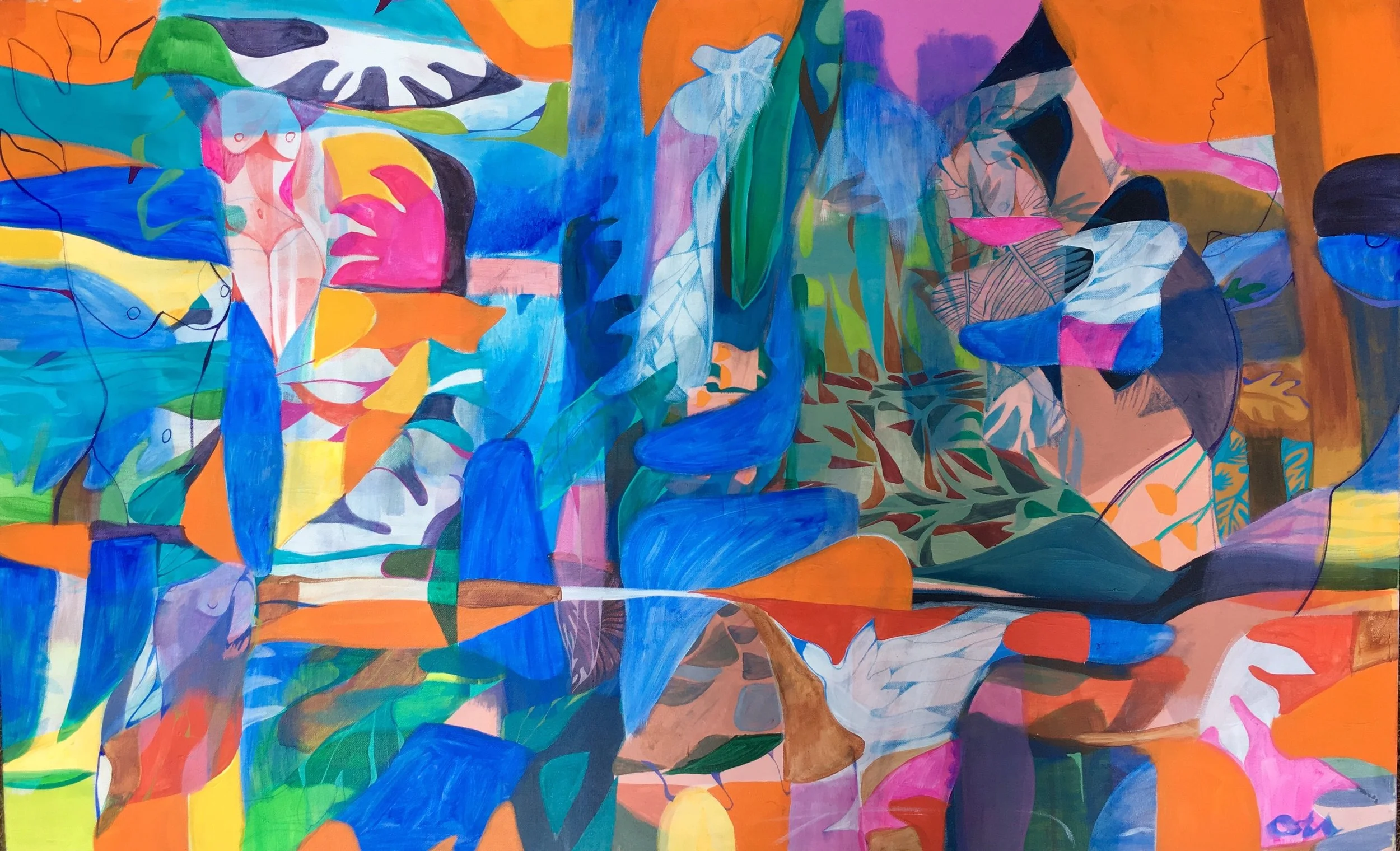 Bonita Manana  30 x 48  sold