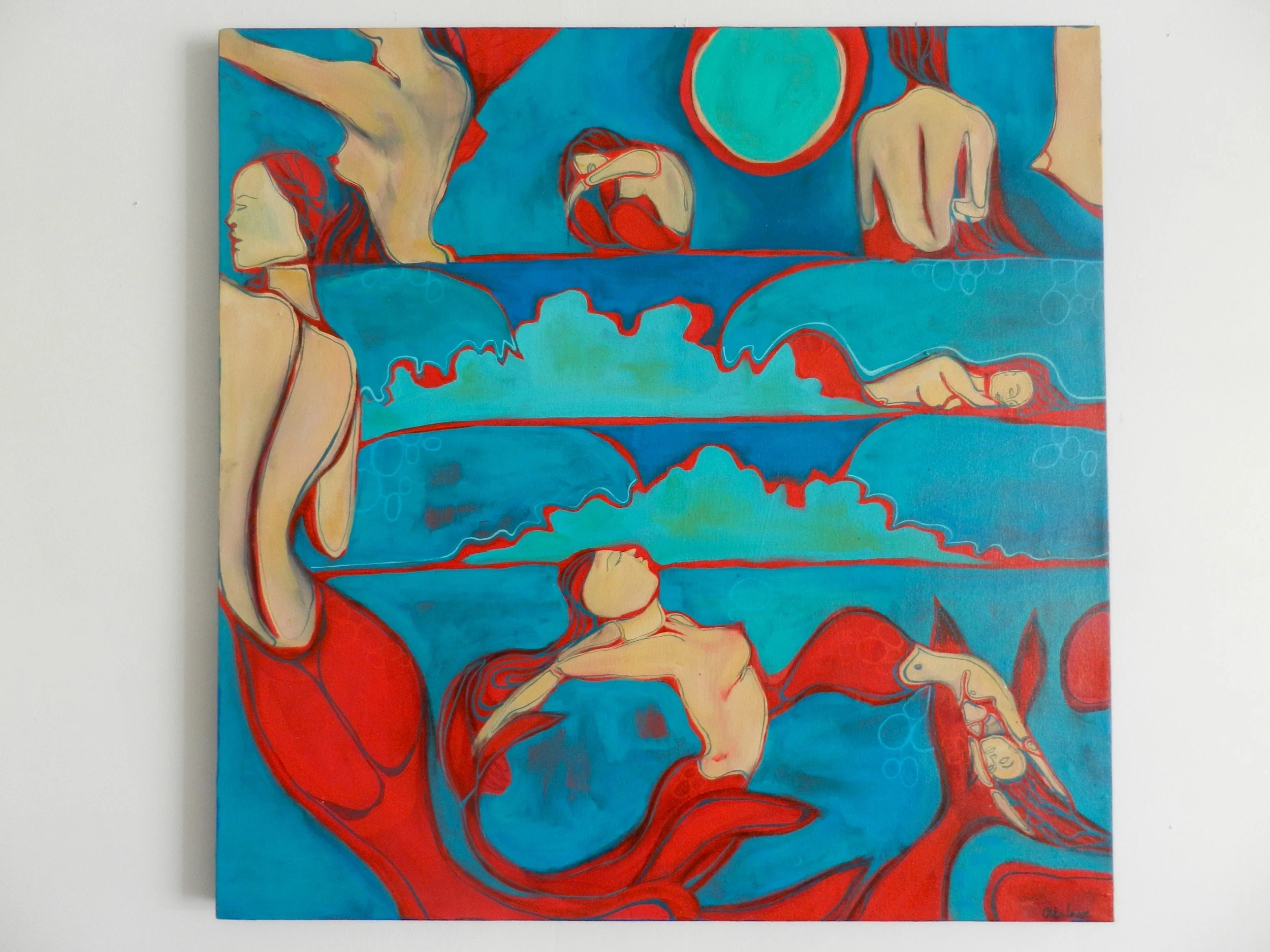  Las Sirenas  30 x 30