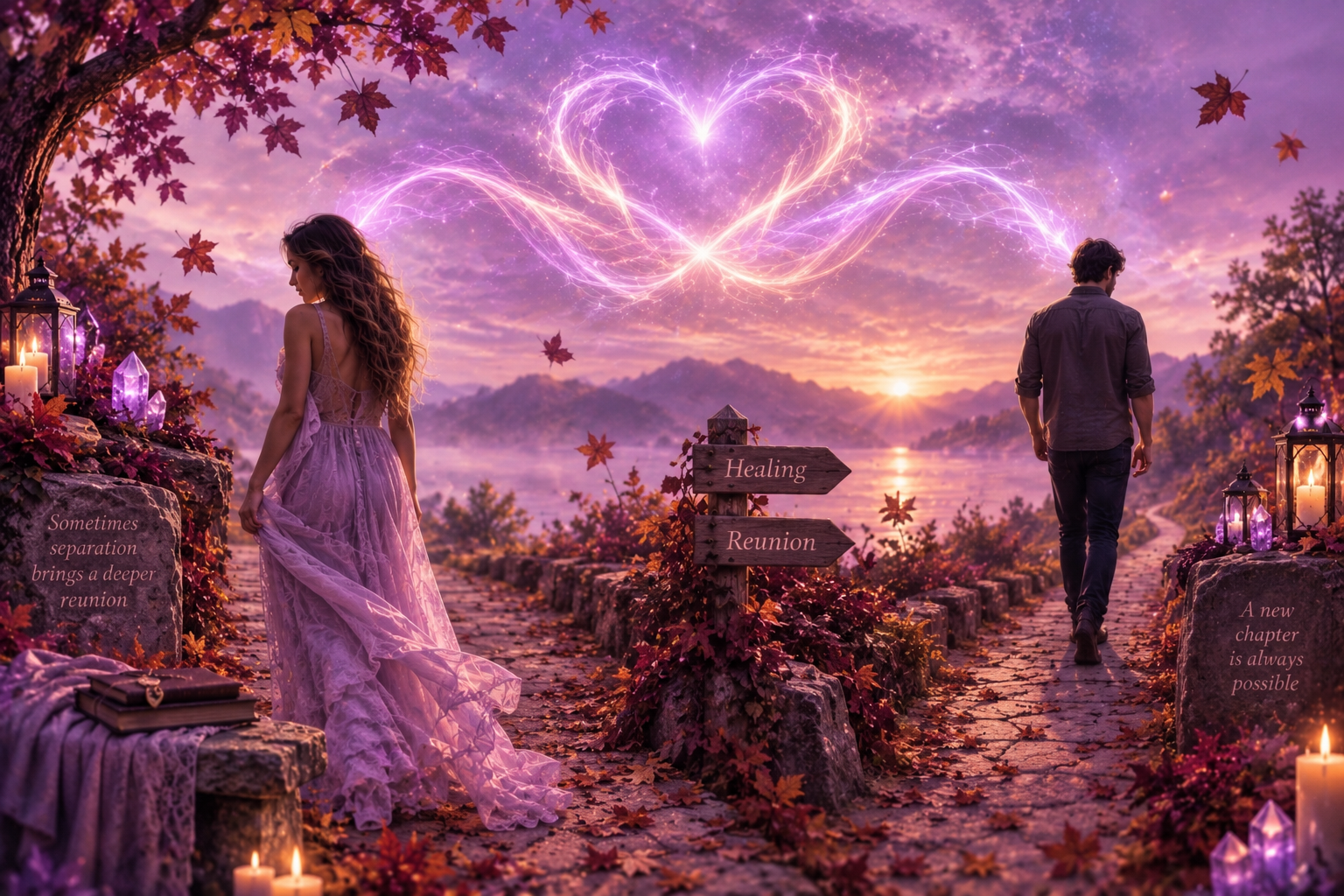 Twin Flame Separation In The Fall: A Season Of Change And Reunion
