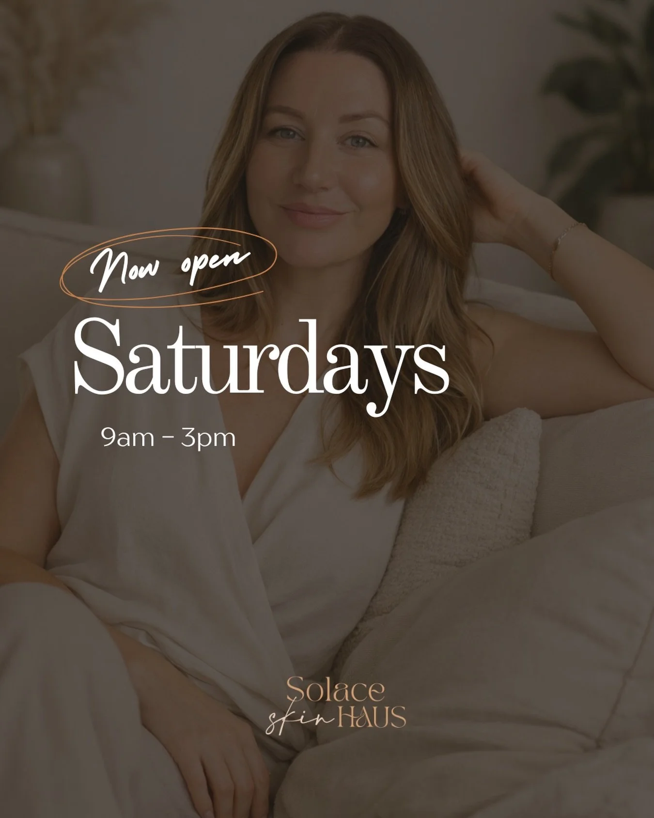 Weekend appointments are here 🤍

I know life is full. Work, school drop-offs, sport, everything in between&hellip; and sometimes your skin ends up last on the list.

So I&rsquo;m making it easier for you.

✨ Solace Skin Haus is now open alternate Sa