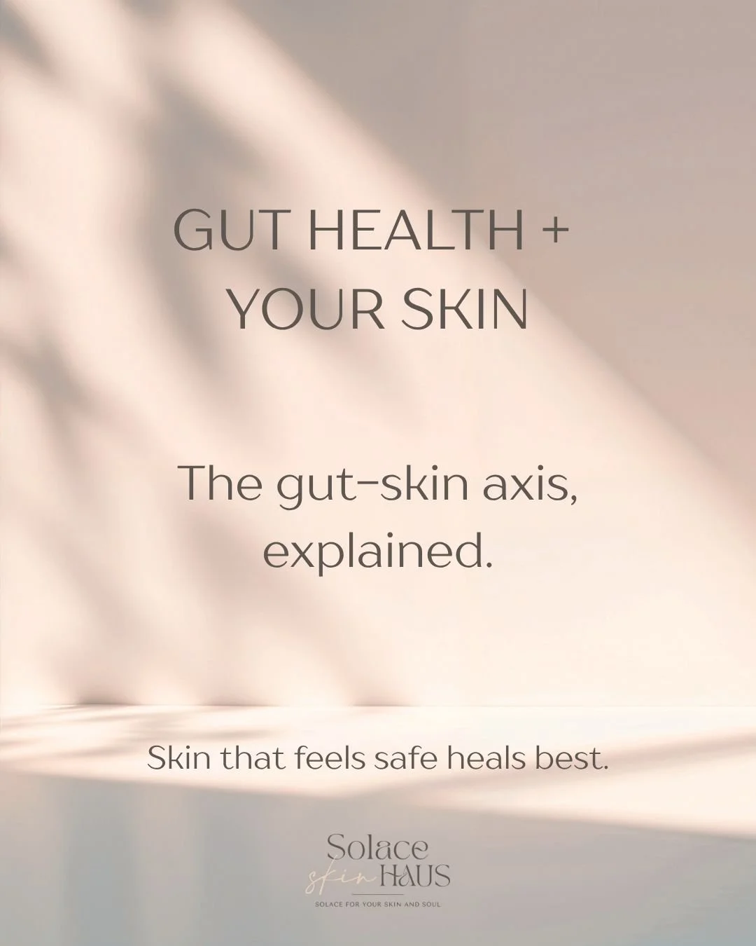 If your skin feels inflamed, reactive, or stuck in the same cycle, it is worth looking deeper than products alone.

Your gut and your skin communicate through the gut skin axis.

That conversation is heavily influenced by your gut microbiome (your in