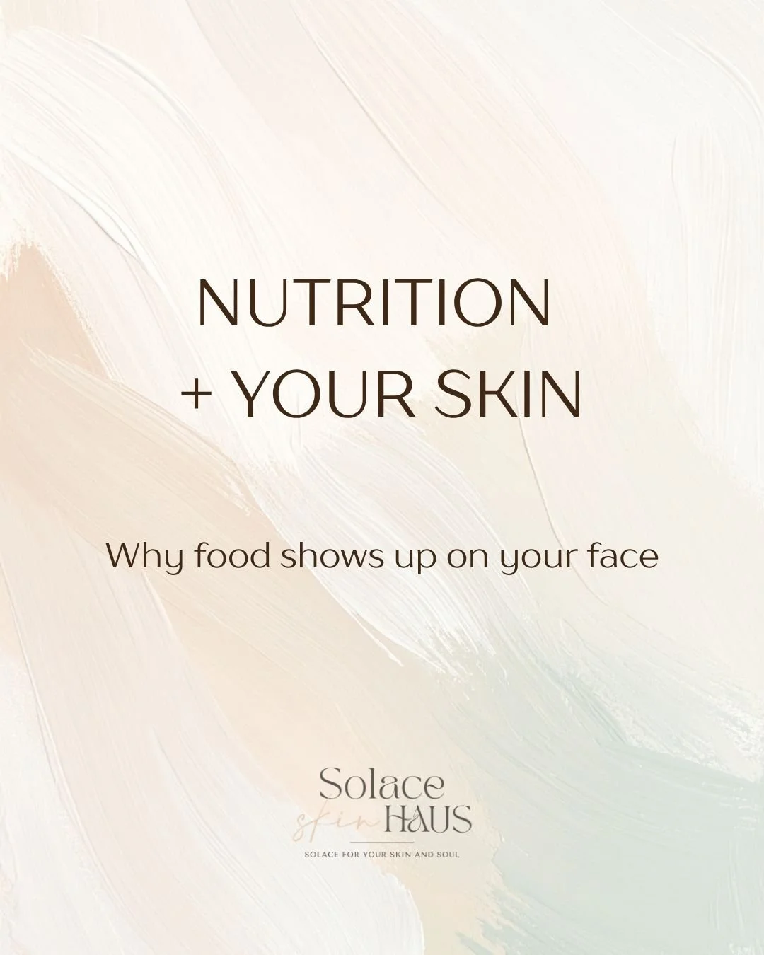 Nutrition + skin is one of those topics that can feel overwhelming&hellip; but it really does matter.

If your diet is high in sugars, processed carbs and saturated fats (and low in essential fatty acids), your skin barrier + inflammation levels usua