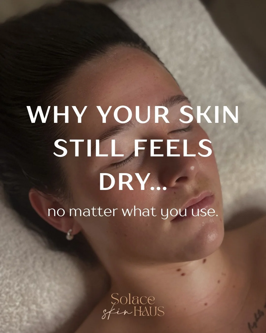 This before &amp; after (immediately post-treatment) shows why your skin still feels dry&hellip; no matter what you use 💧

Dehydration vs dry skin&hellip; and why most people get it wrong 💧

This before &amp; after is immediately post-treatment&hel