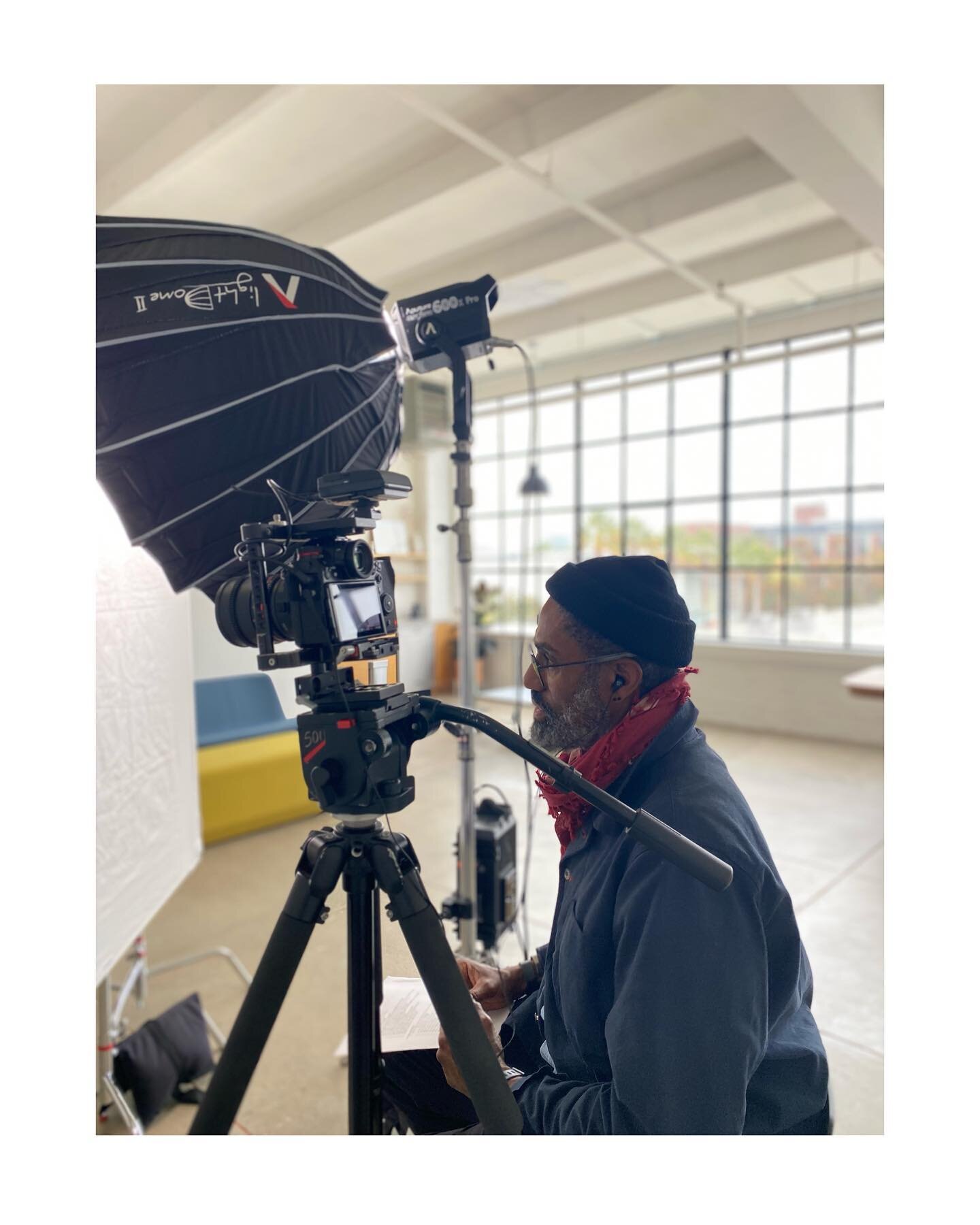 A special project in the making. BTS from last weekend.

Description:
@RepresentCollaborative partnered with artist and author George McCalman @mccalmanco to create a short film about the making of his new book, Illustrated Black History from @harper