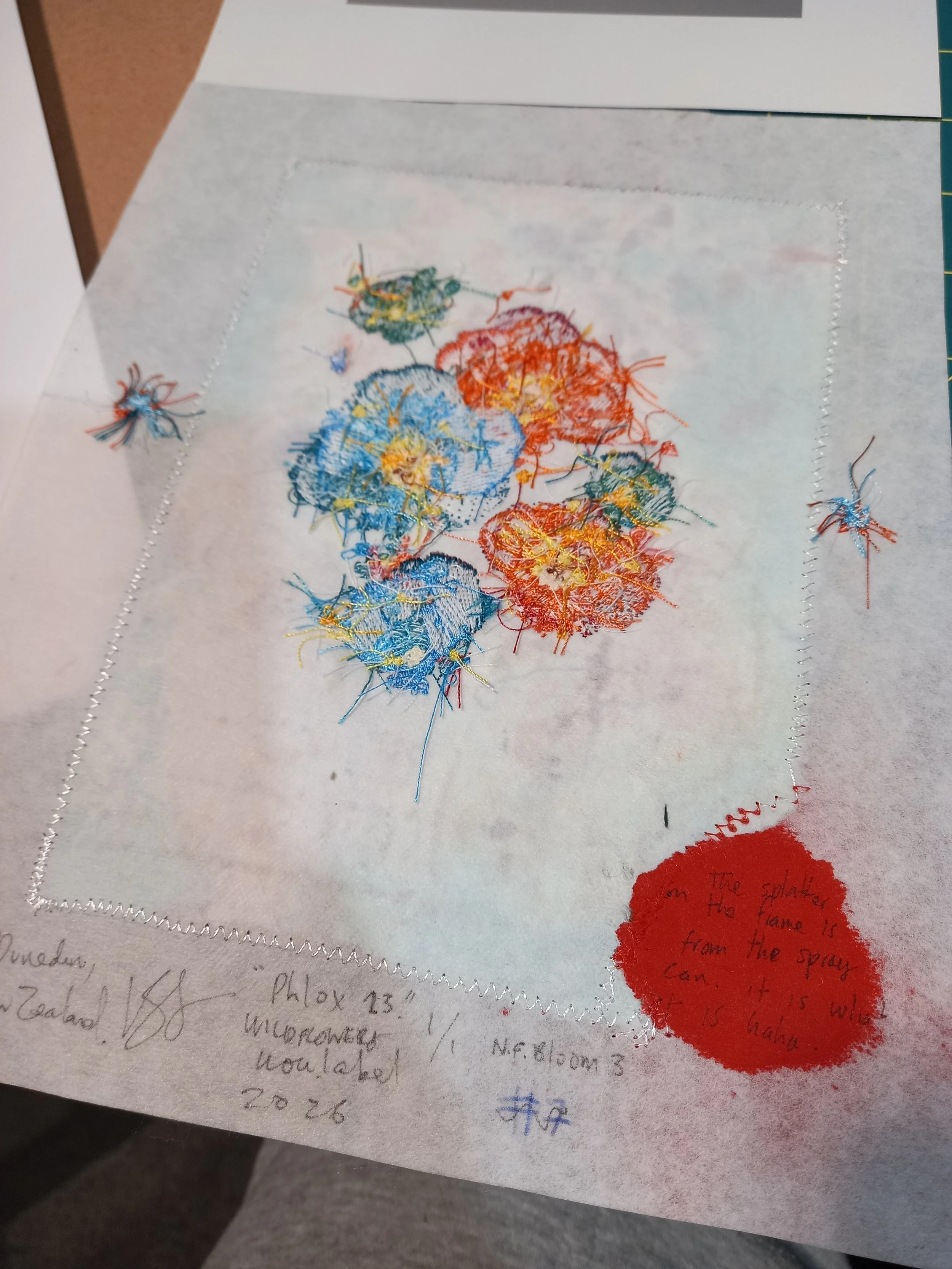 I always sign the back of my works like this. sometimes i'll include random tid-bits 