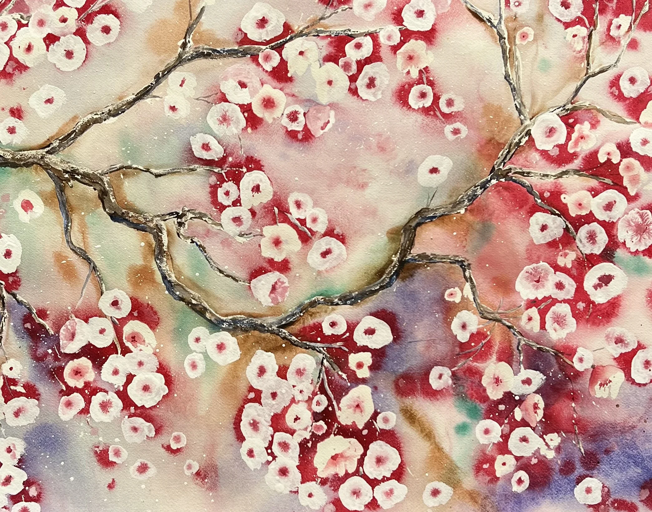 Spring Blossoms 2026
22" by 30" Watercolor
$400