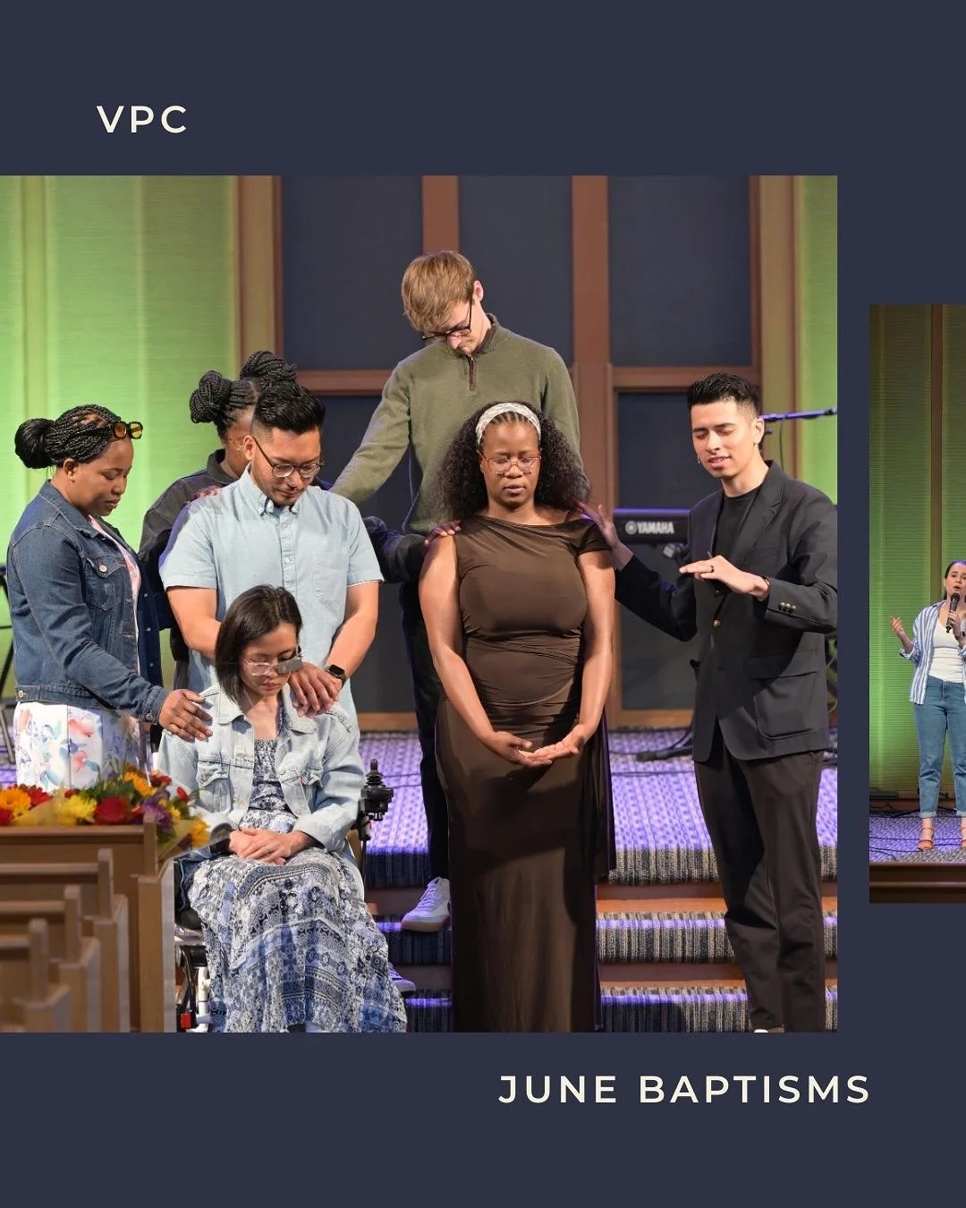 Still celebrating the baptisms from June! God is good 🙌

If you&rsquo;ve been thinking about baptism or want to learn more about what it means to choose Jesus, reach out to us.

9:30am &mdash; Prayer Huddle
10:00am &mdash; Bible Study 
10:30am &mdas