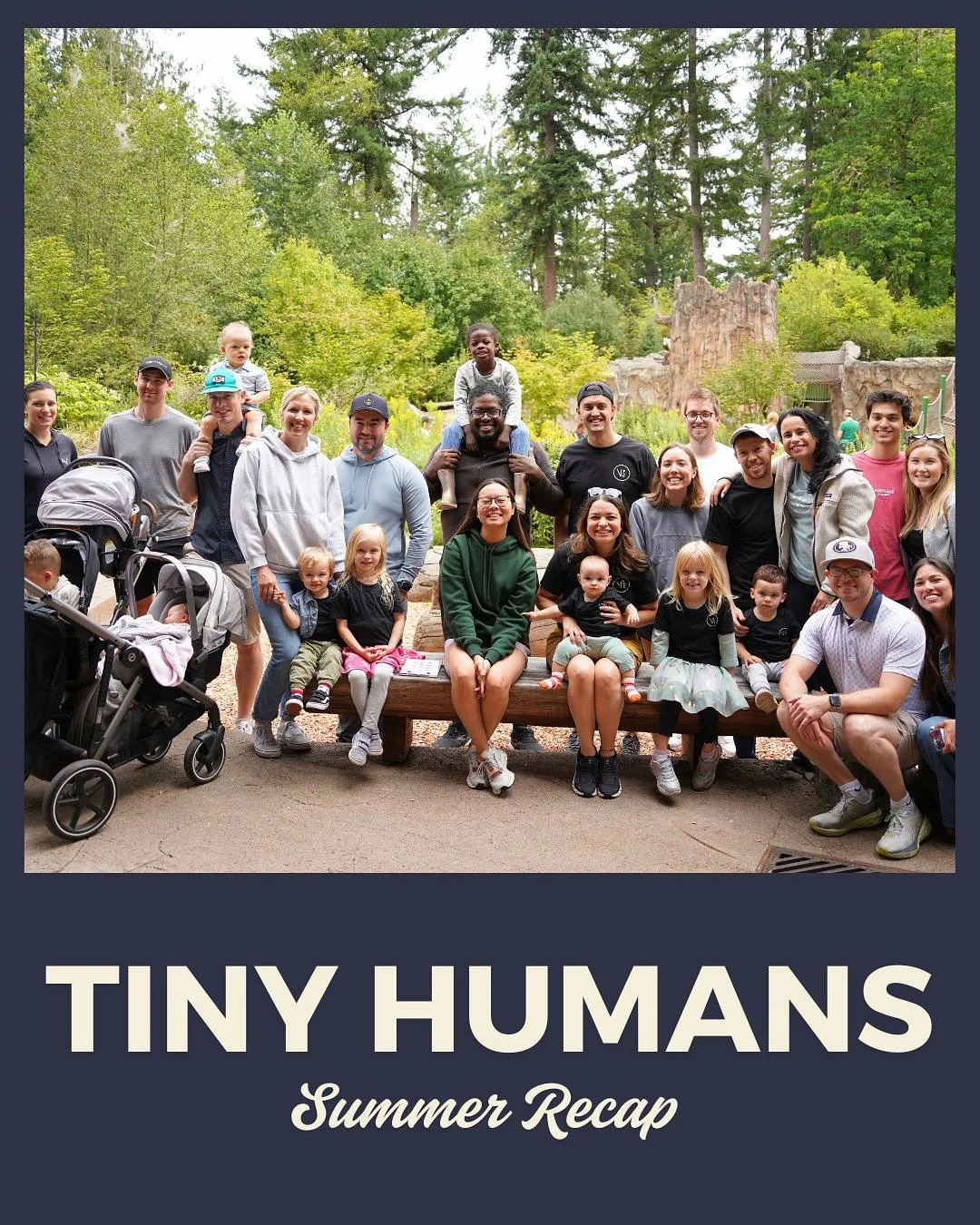 Take a peak into what Tiny Humans has been up to this summer: baby dedications, kids church, Tiny Humans classes and a Northwest Trek outing! 

If you have little ones, bring them tomorrow to Tiny Humans class to keep learning about creation ☀️ 

10: