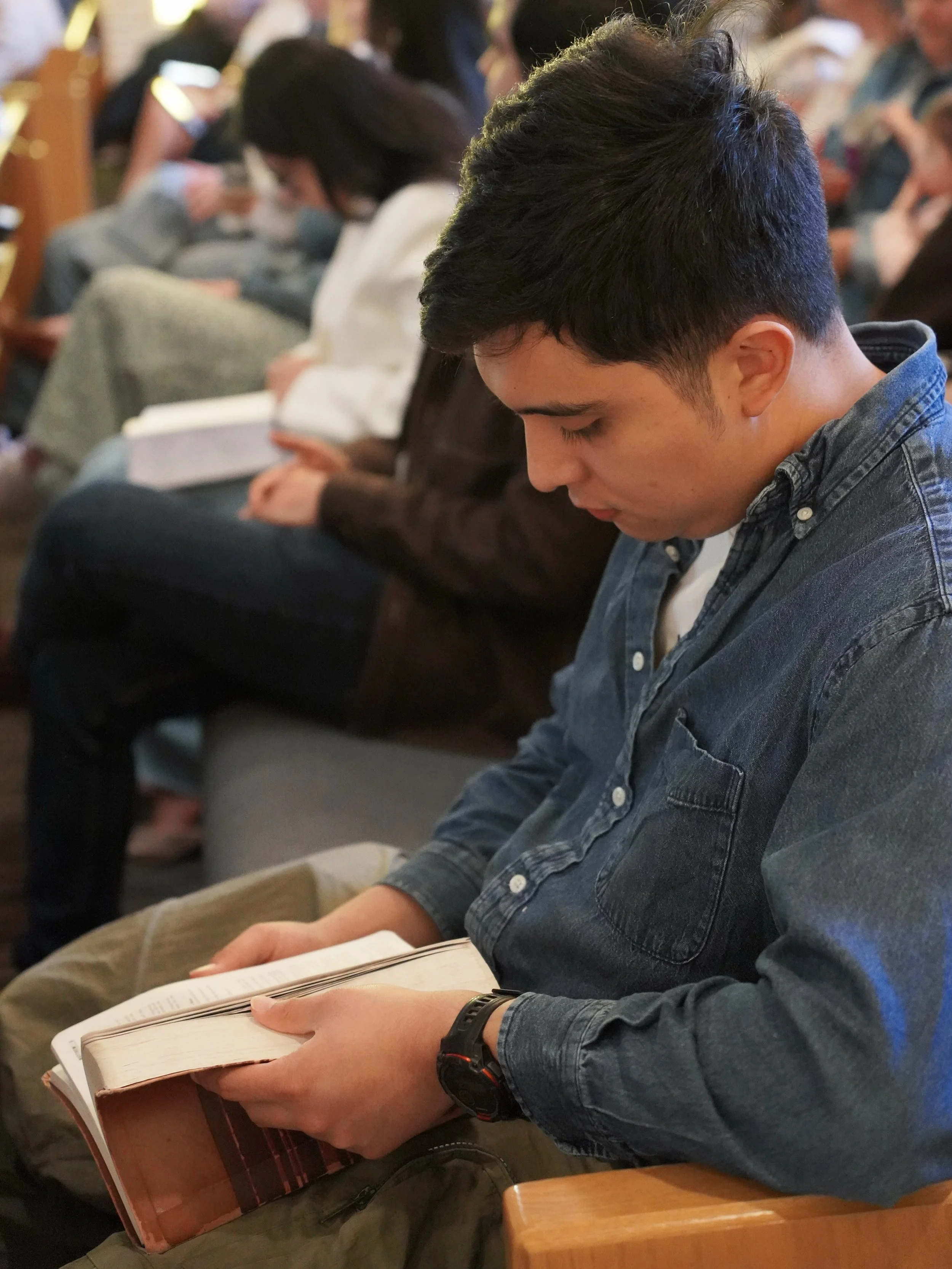 We look forward to resting with God and worshipping with you all tomorrow ☀️ Join us as we continue our Joseph&rsquo;s Garments series. 

10:00am &mdash; Bible Study 
10:30am &mdash; Tiny Humans, Kindergarten &amp; Teens 
11:30am &mdash; Worship Gath