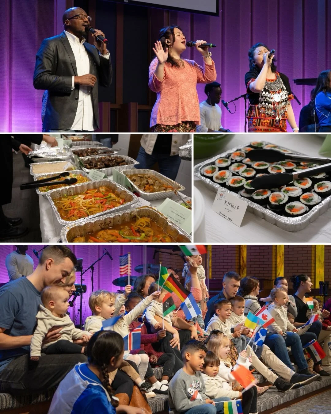 Looking back on last year&rsquo;s International Sabbath and getting excited to celebrate again tomorrow! 🌎

Join us for a multilingual Worship Gathering at 11:30am and bring a dish from your culture for International Potluck! It&rsquo;s going to be 