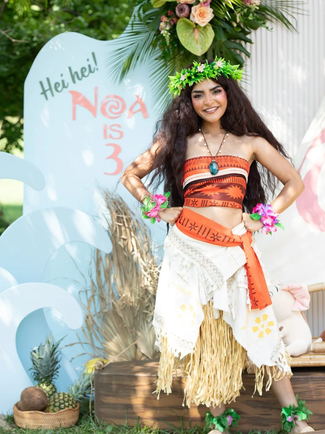 You can’t have a Moana-inspired party without Moana herself! πΊπ A huge thank you to @enchantedeventsstl for bringing the magic. She sang beautifully and had the little ones (& adults alike) completely captivated. The birthday girl couldn&