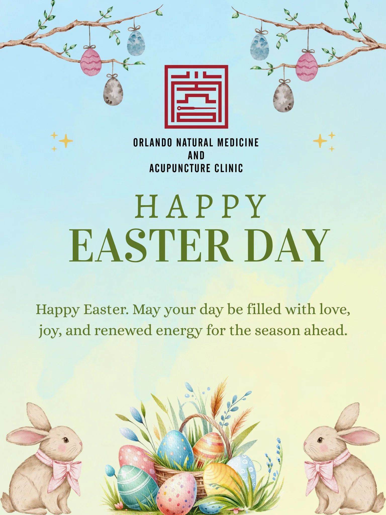 This Easter, we celebrate renewal, hope, and healing. May your day be filled with peace, love, and meaningful moments with those who matter most.
From our ONMA Clinic family to yours, Happy Easter.
Contact us 
📱 Phone: +1 (689) 698-9800
💬 WhatsApp: