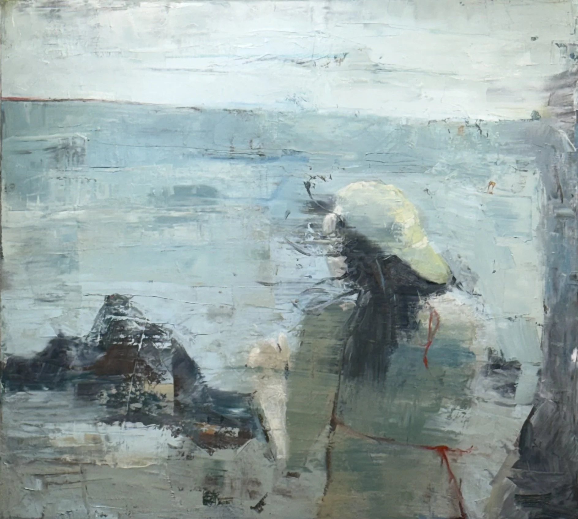 "Drifting" // 30" x 36" // oil paint on canvas // AVAILABLE