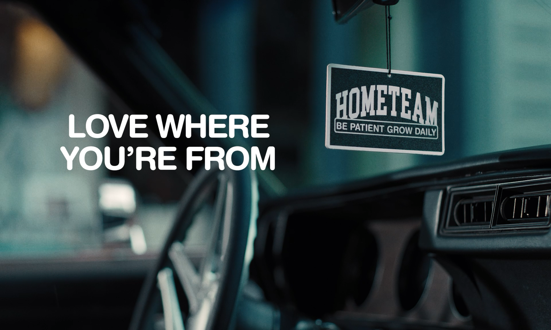 Be Patient Grow Daily x Hometeam | Love Where You're From Car