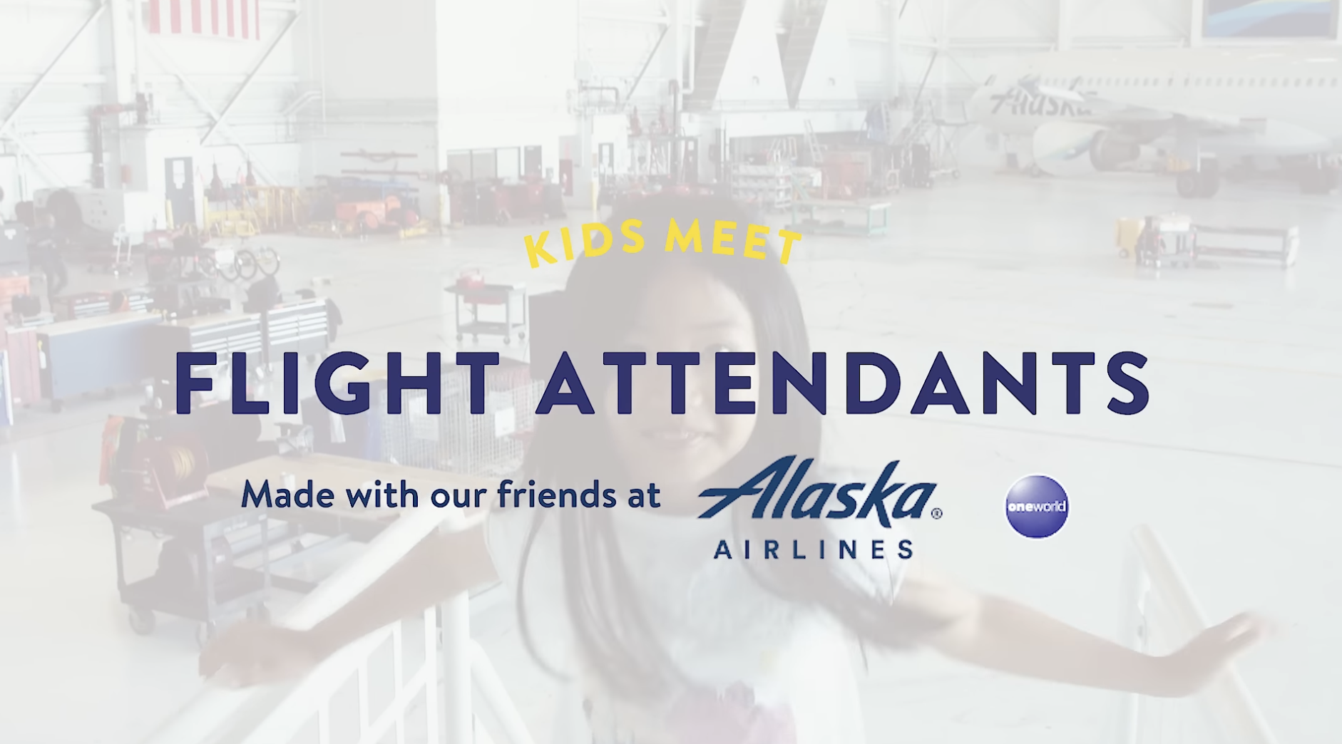 HiHo Kids x Alaska Airlines | Kids Meet Flight Attendants