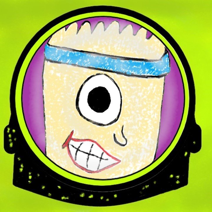 Jimmy + Gastric Acid BG + Acid Bubble Space Helmet