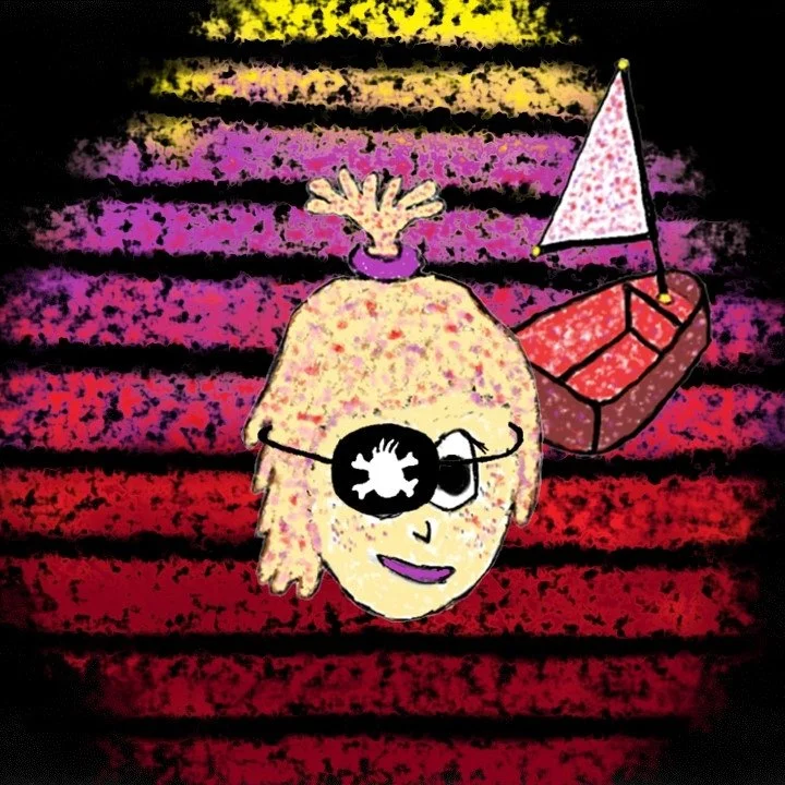 Izzie + Stomachset BG + Izzie's Boat + Pirate Patch