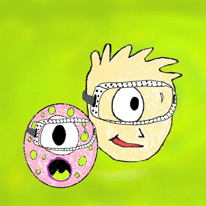 Matty + Gastric Acid BG + Lab Goggles + Parietal Cell