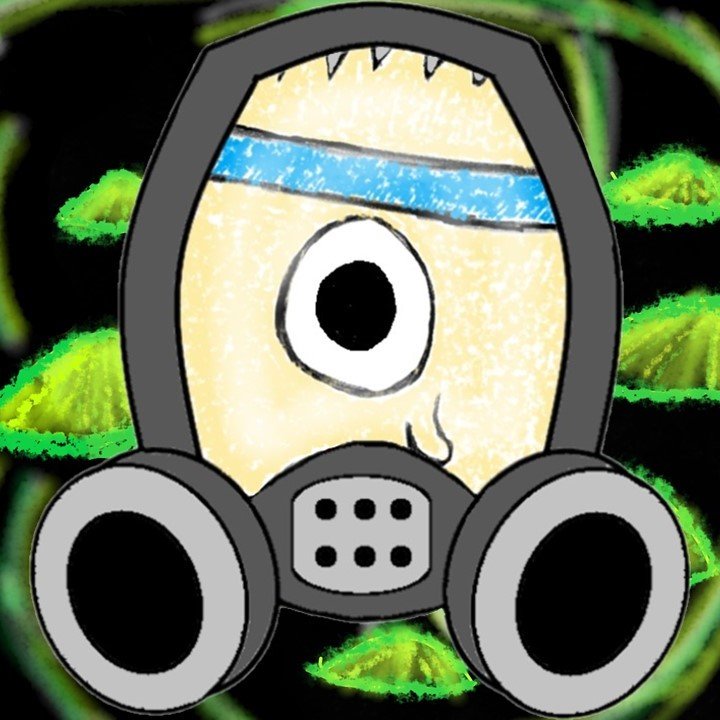 Jimmy + Acid Bubbles BG + Biohazard Gas Mask