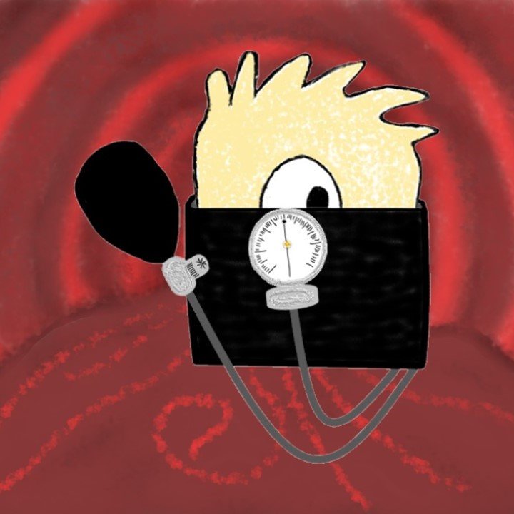 Matty + Blood Vessel BG + Blood Pressure Cuff