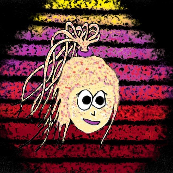 Izzie + Stomachset BG + Flagella Hairdo