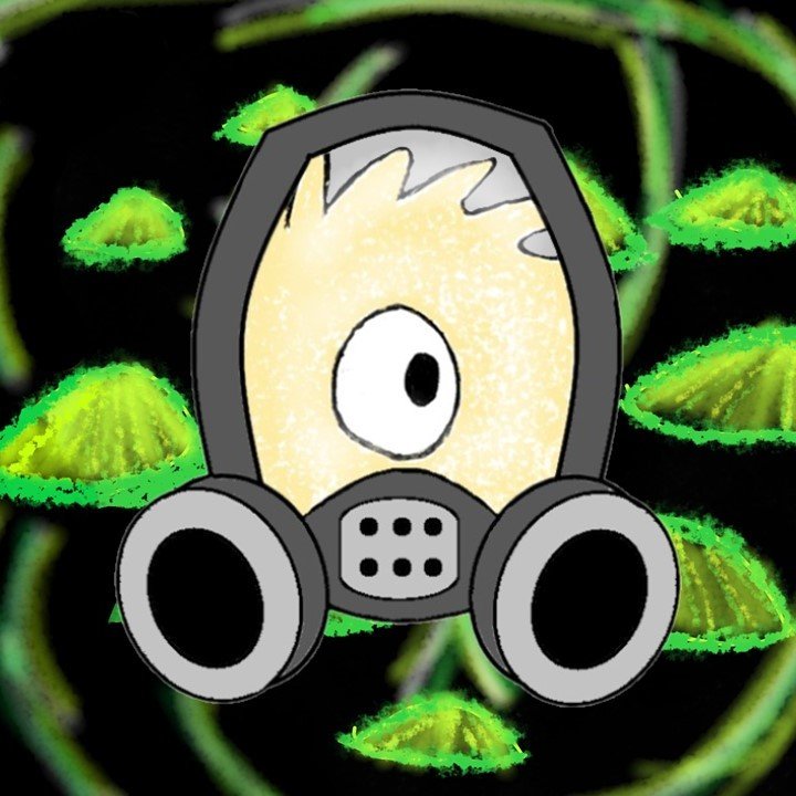 Matty + Acid Bubbles BG + Biohazard Gas Mask