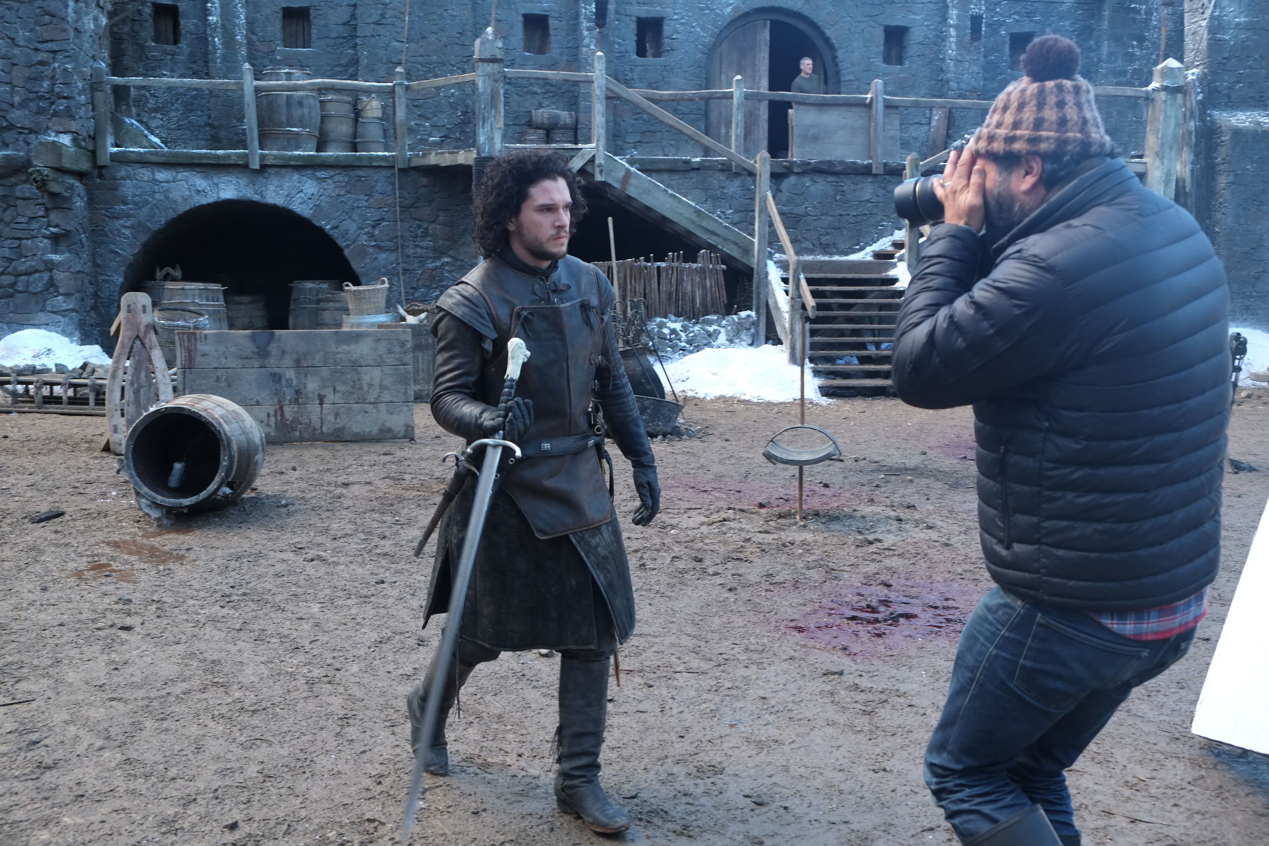 Game of Thrones Cover Shoot 2014! Kit Harington!