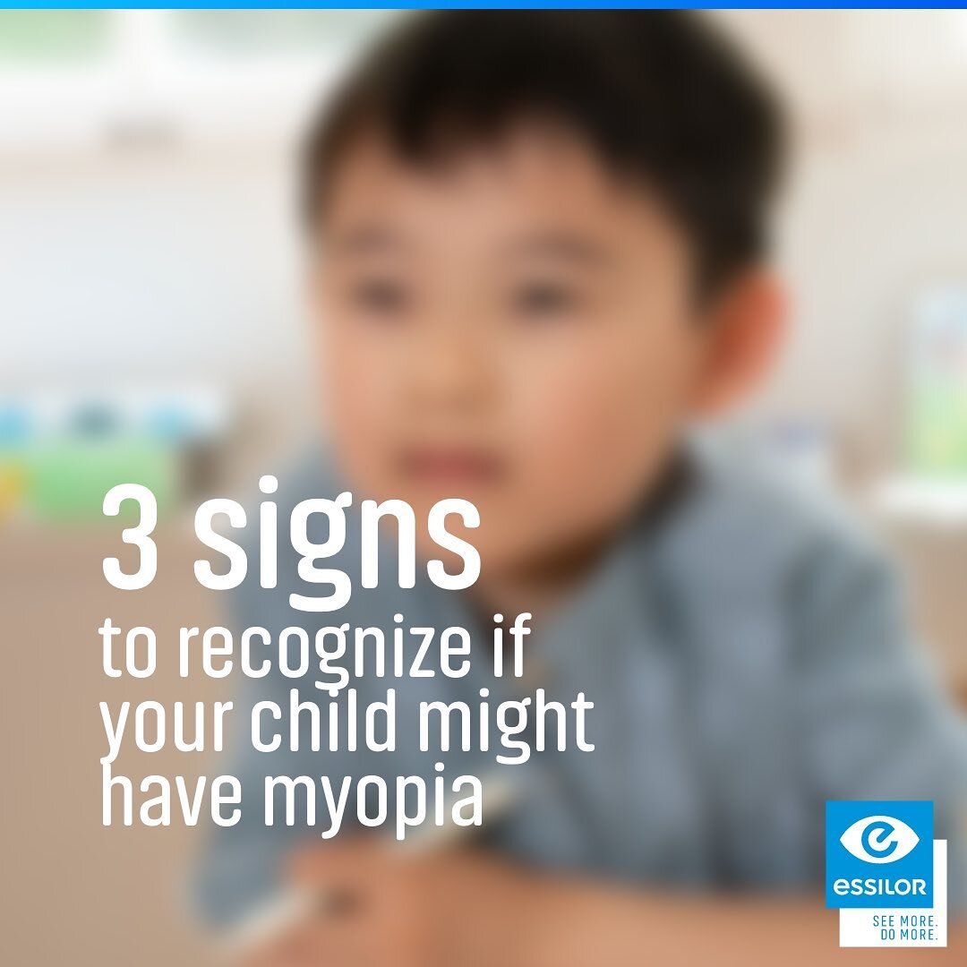 Does your child often squint, look at objects very closely, or is struggling to look at things far away? If so, these might be signs of myopia (short-sightedness). Ask us for advice at foreyes.com.au or link on our bio.