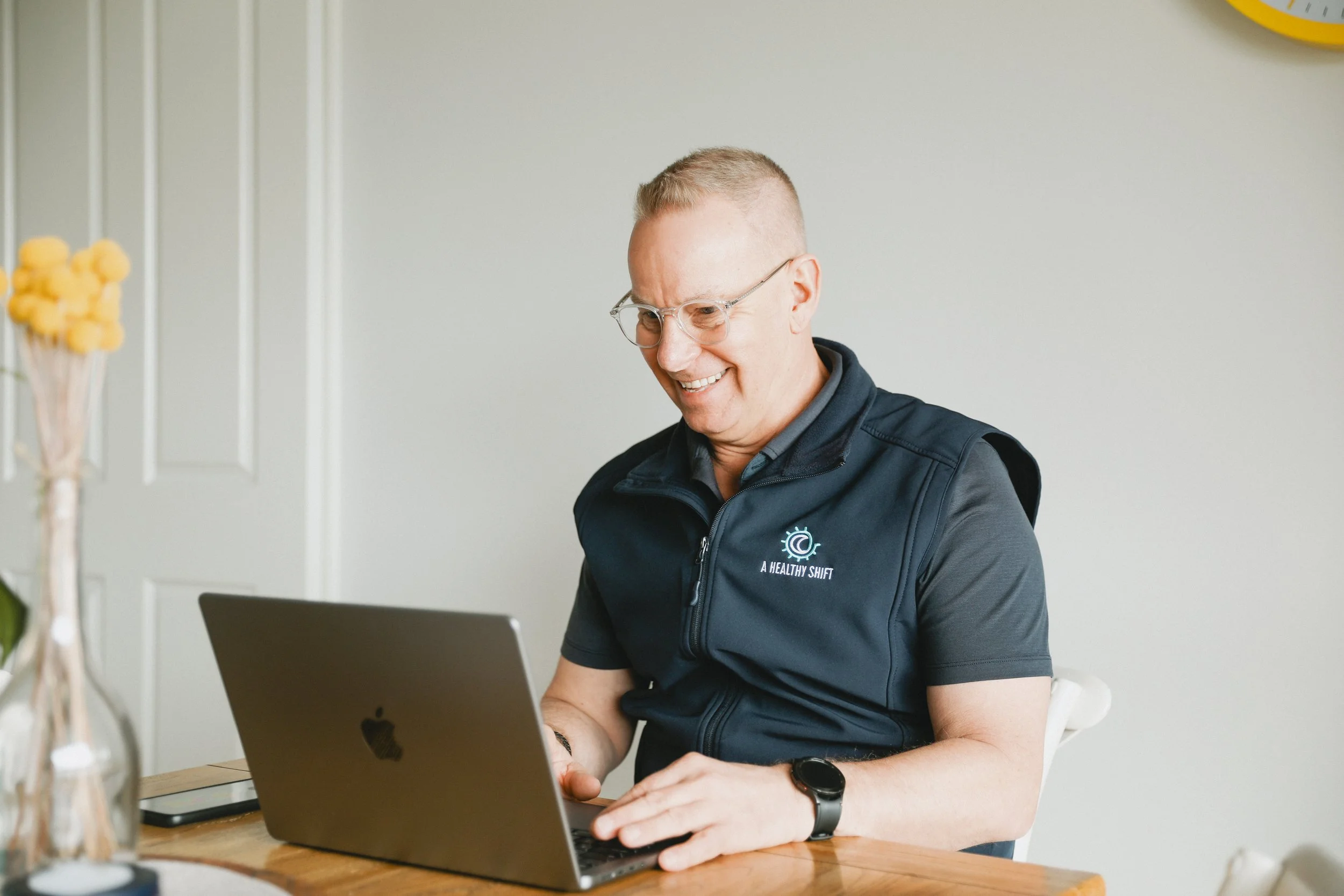 High performance athlete client sprinting