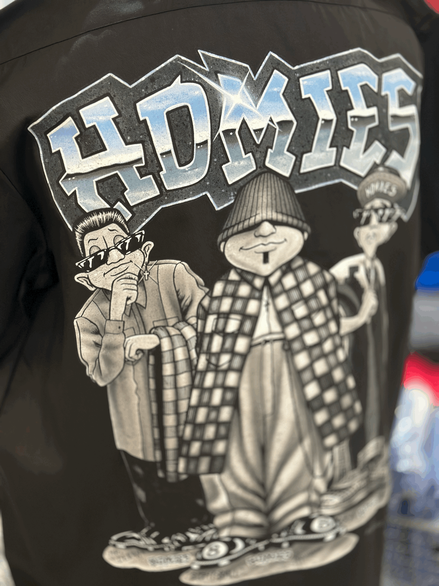 HOMIES WORKSHIRT- EIGHTBALL TRIO — Firme Estilo