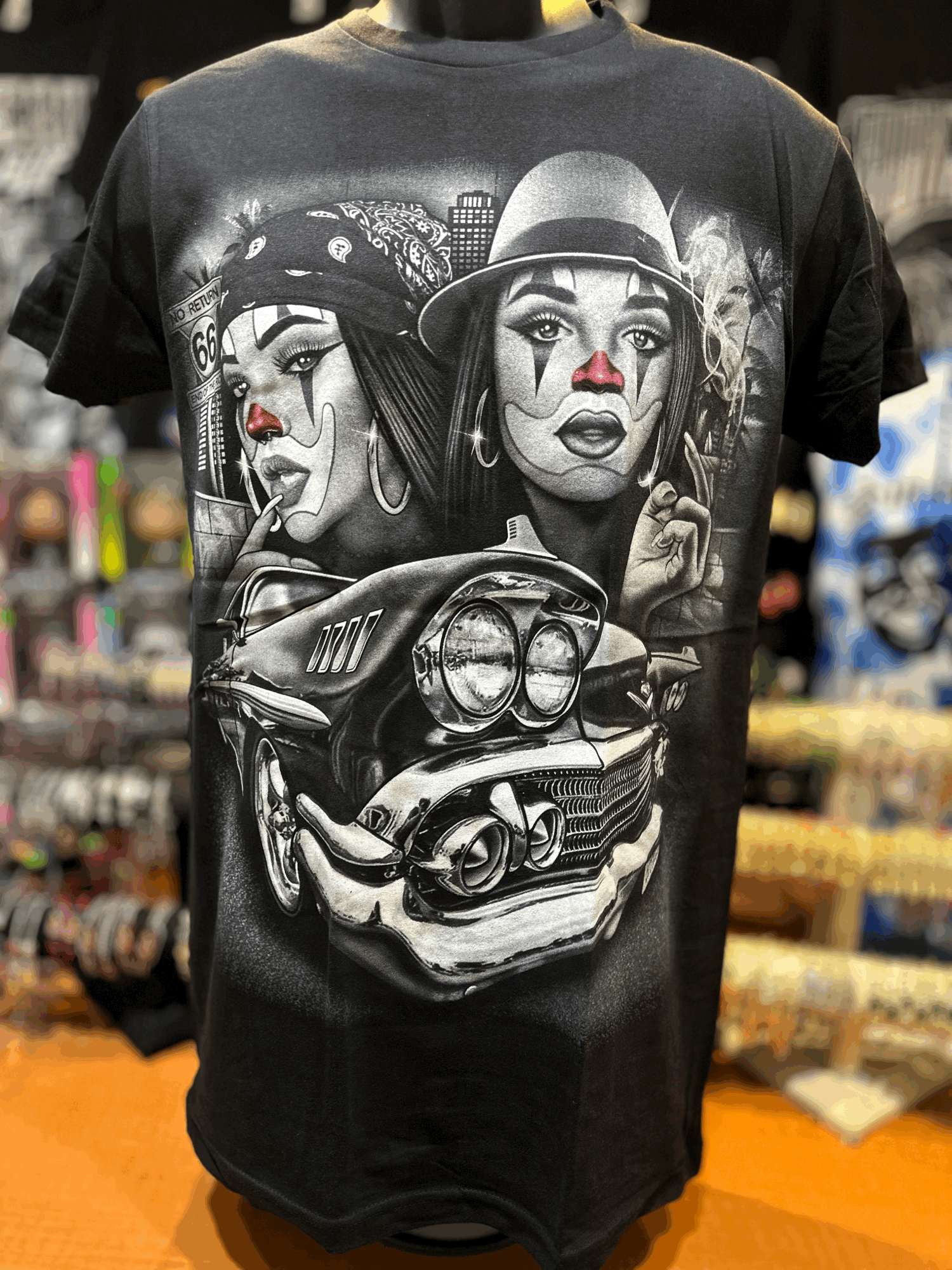 LA ONDA CHICANA チカーナ メキシカン 西海岸 チビTシャツ LA LA ONDA CHICANA チカーナ メキシカン 西海岸 チビTシャツ LA LA ONDA