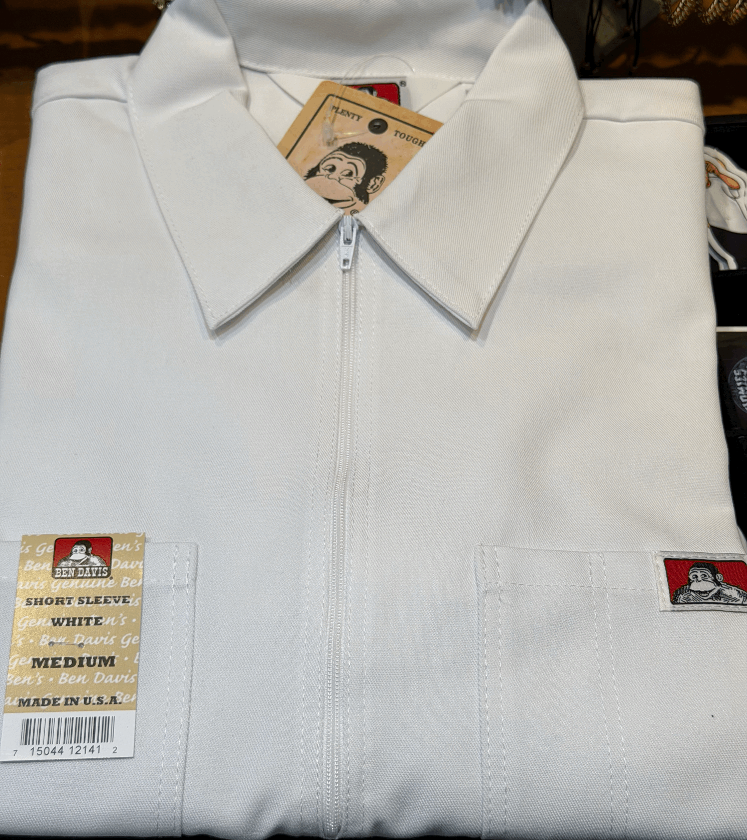 Ben Davis - Short Sleeve Solid, 1/2 Zip — Firme Estilo