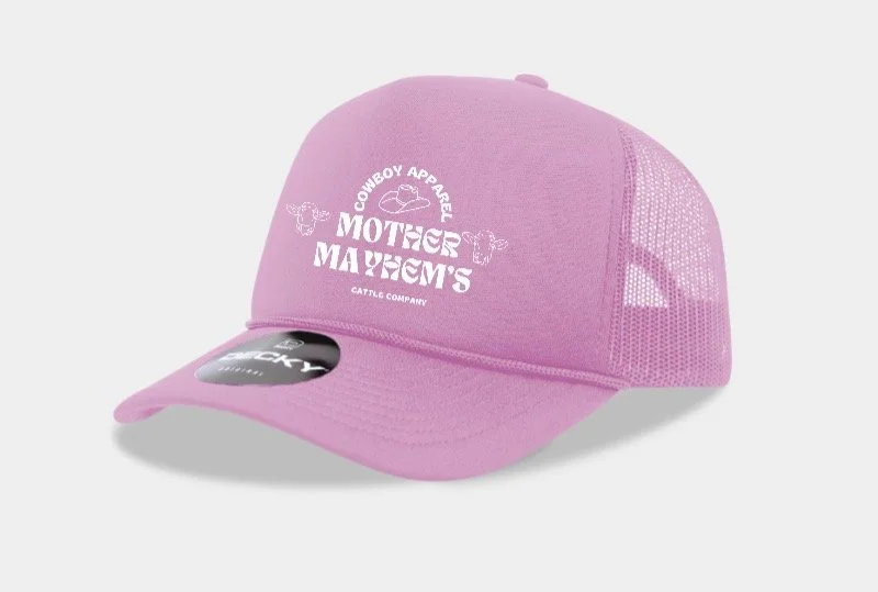 Hot Pink Mother Mayhem Cap