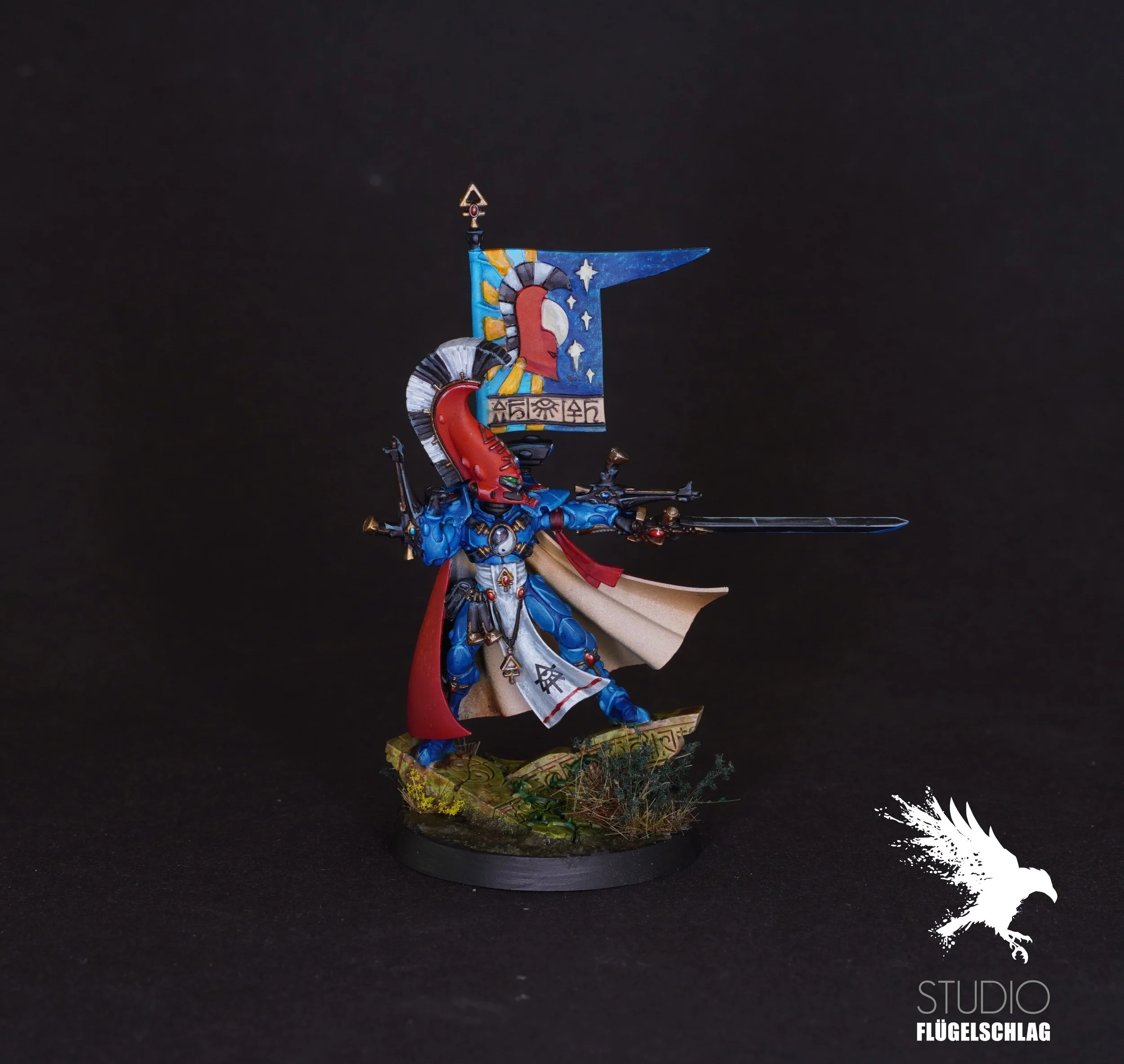 Elder Bemalservice für eine Arme Abgebildet Elder Lord Beispiel Stufe 2