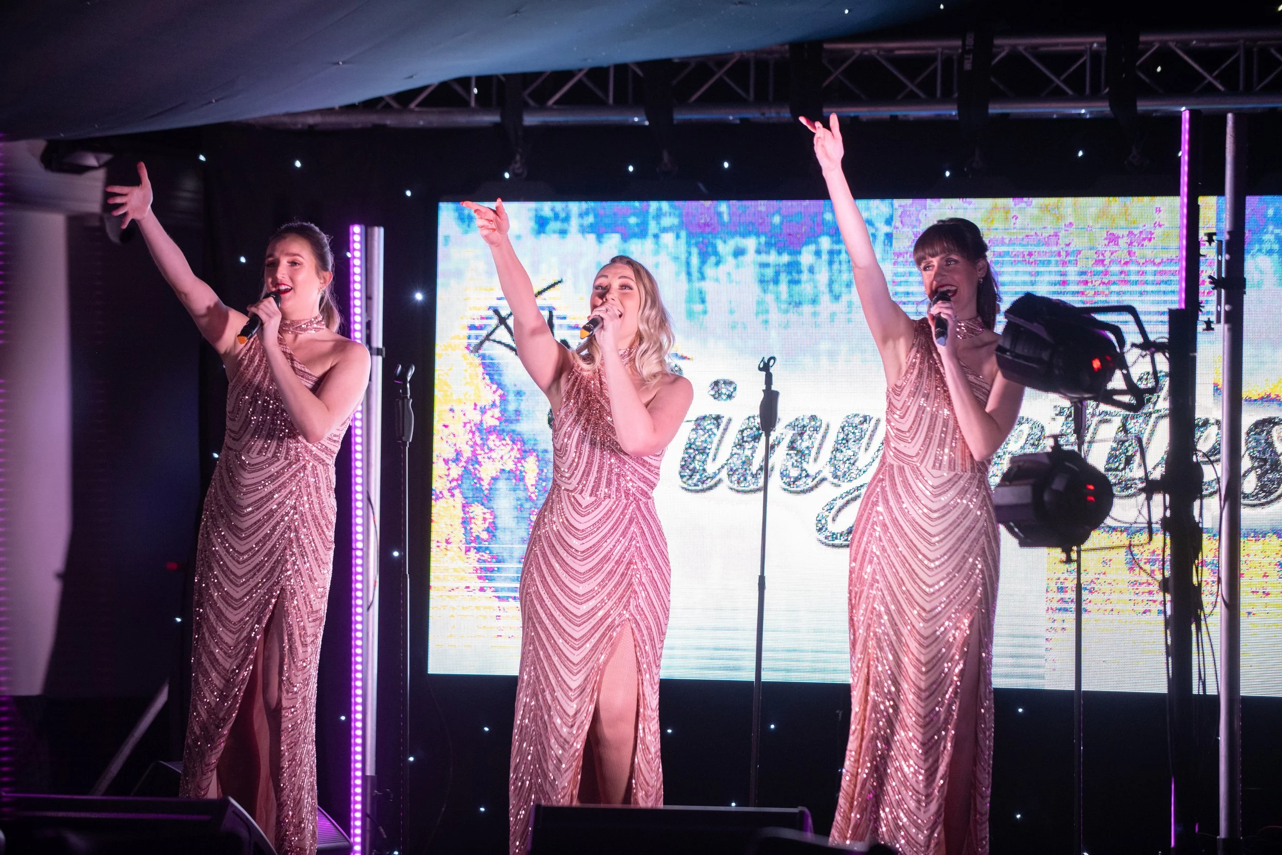 Motown vocal harmony trio UK
The Vinylettes live soul show
female trio soul Motown act
book Motown performers for events
live Soul & Motown entertainment UK
Pure Entertainment Group musical trio